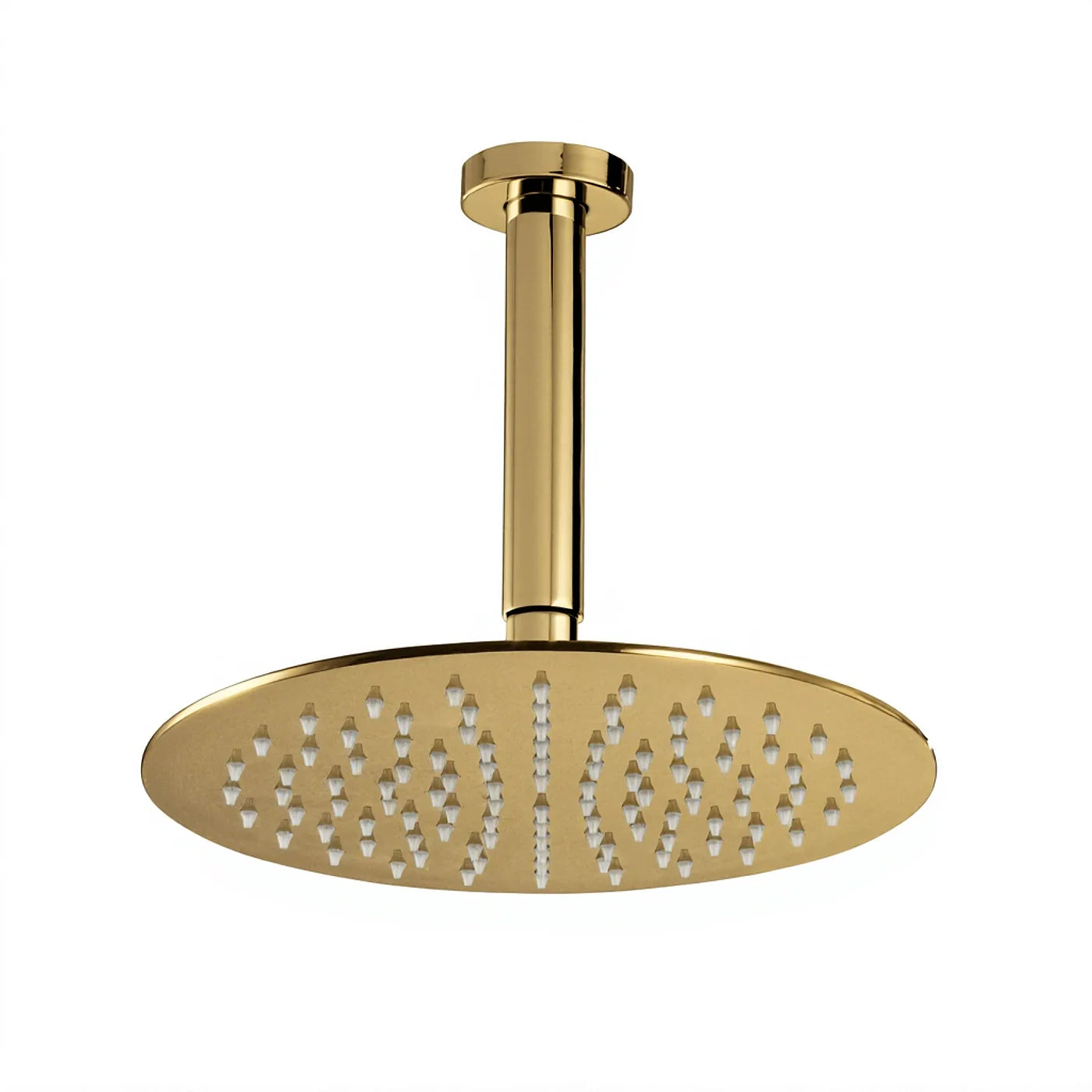 Douche de tête anticalcaire avec bras au plafond - Treemme Albatros - IT 6587 CC ZZ VS - Laiton brossé (UZ)