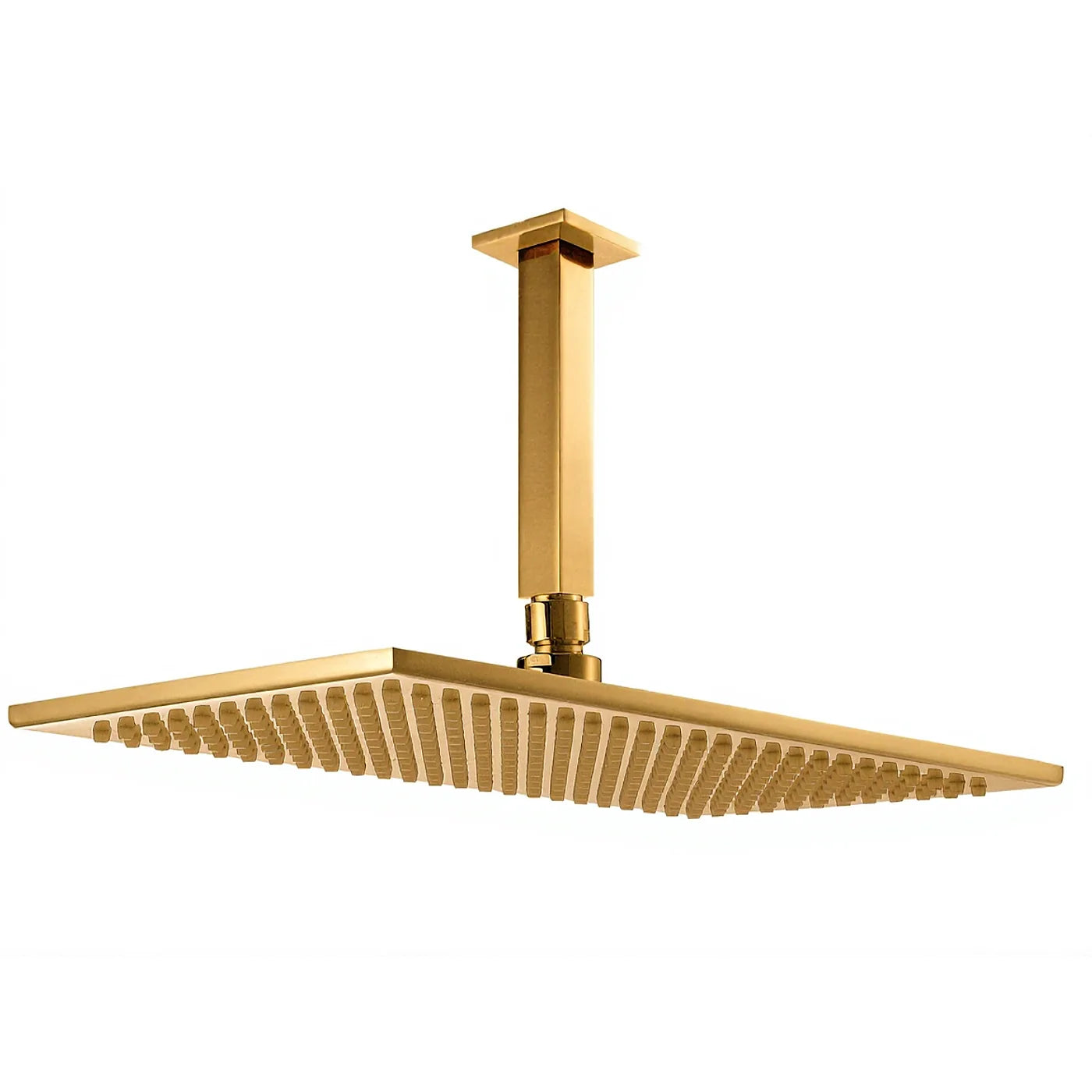 Douche de tête anticalcaire avec bras au plafond - Treemme Archè - IT 6591 CC ZZ ZZ - Or brossé (DZ)