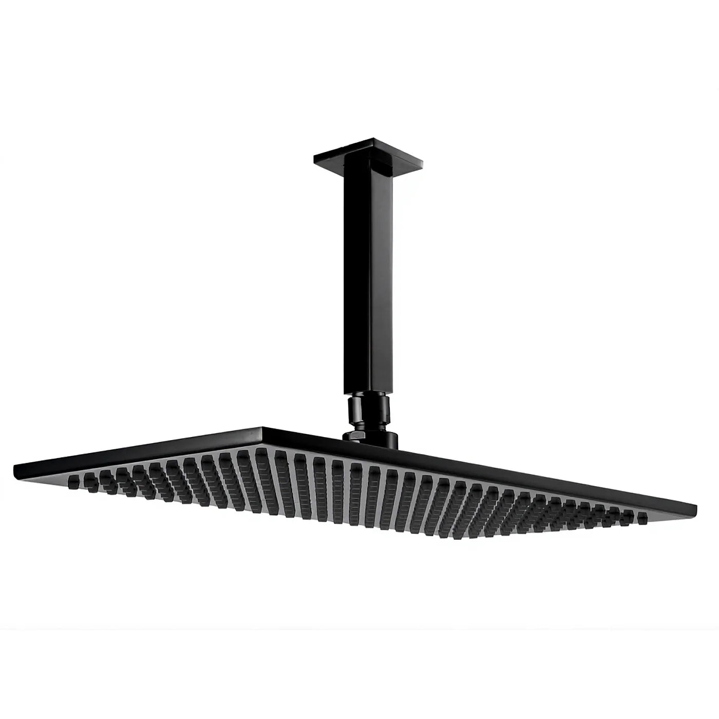 Douche de tête anticalcaire avec bras au plafond - Treemme Archè - IT 6591 CC ZZ ZZ - Noir opaque (NN)