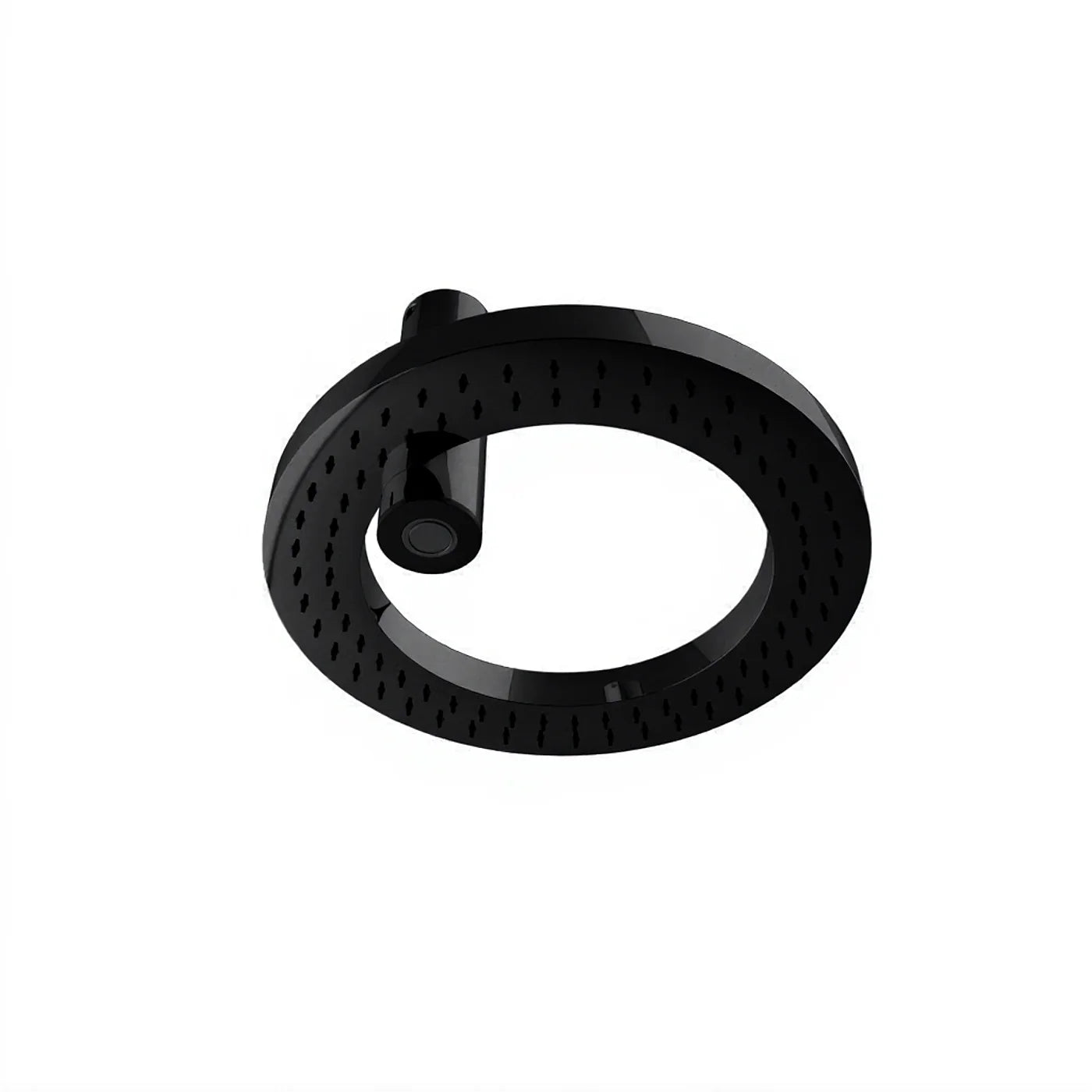 Douche de tête anticalcaire avec bras au plafond - Treemme Shower and Thermostatic - IT 9B91 CC ZZ ZZ - Noir opaque (NN)