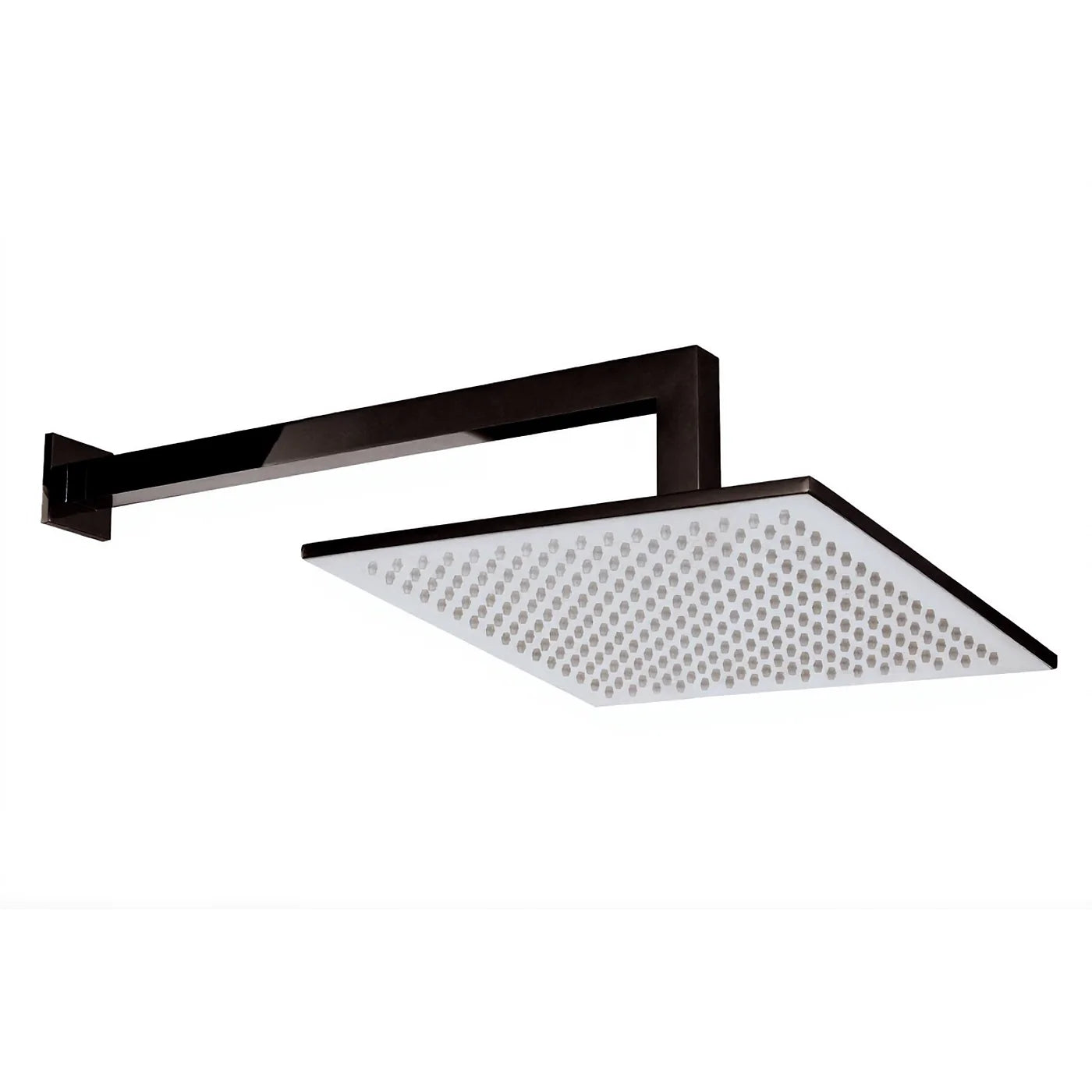 Douche de tête anticalcaire avec bras mural - Treemme Shower and Thermostatic - IT 0486 CC ZZ ZZ - Noir chromé poli (HH)