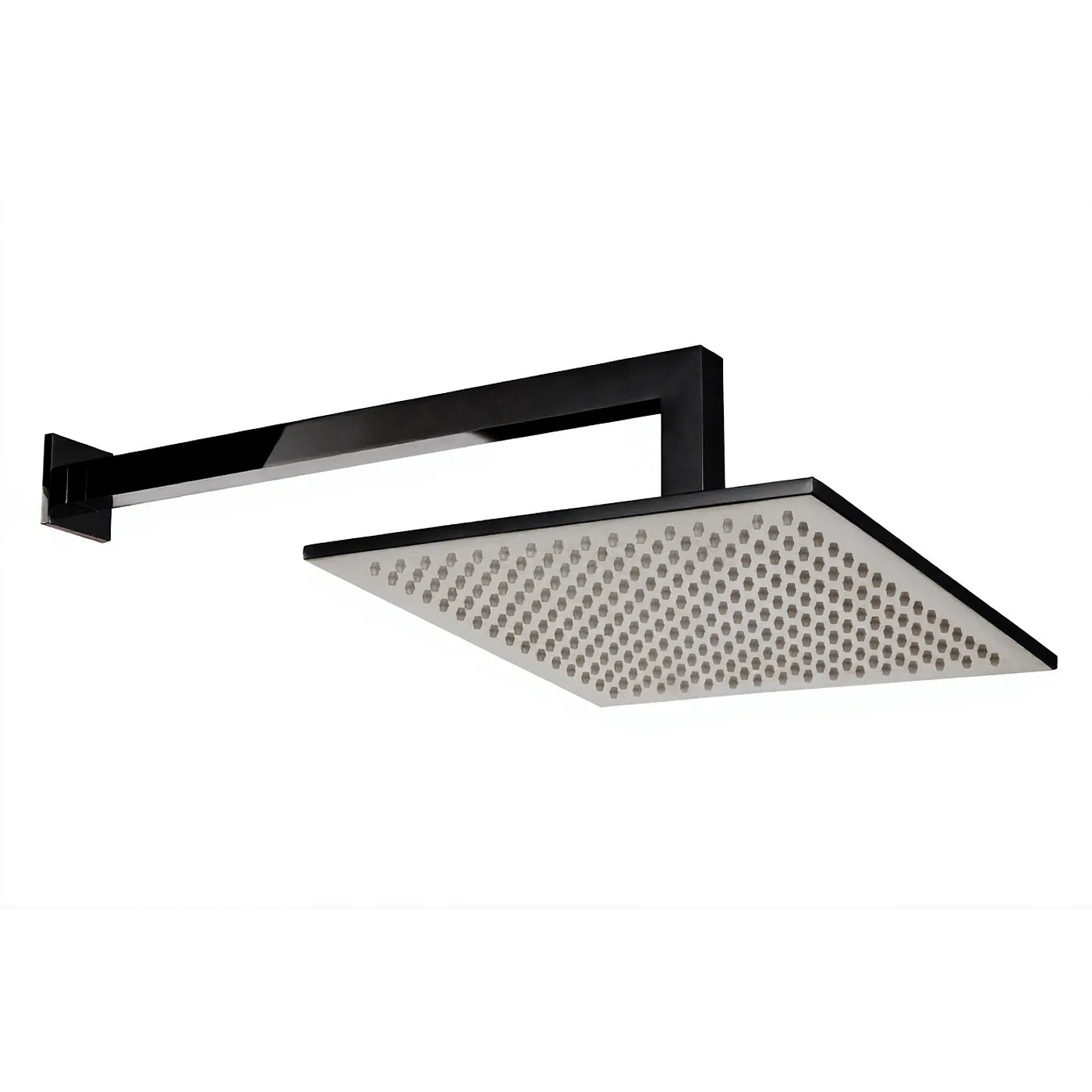 Douche de tête anticalcaire avec bras mural - Treemme Shower and Thermostatic - IT 0486 CC ZZ ZZ - Noir opaque (NN)