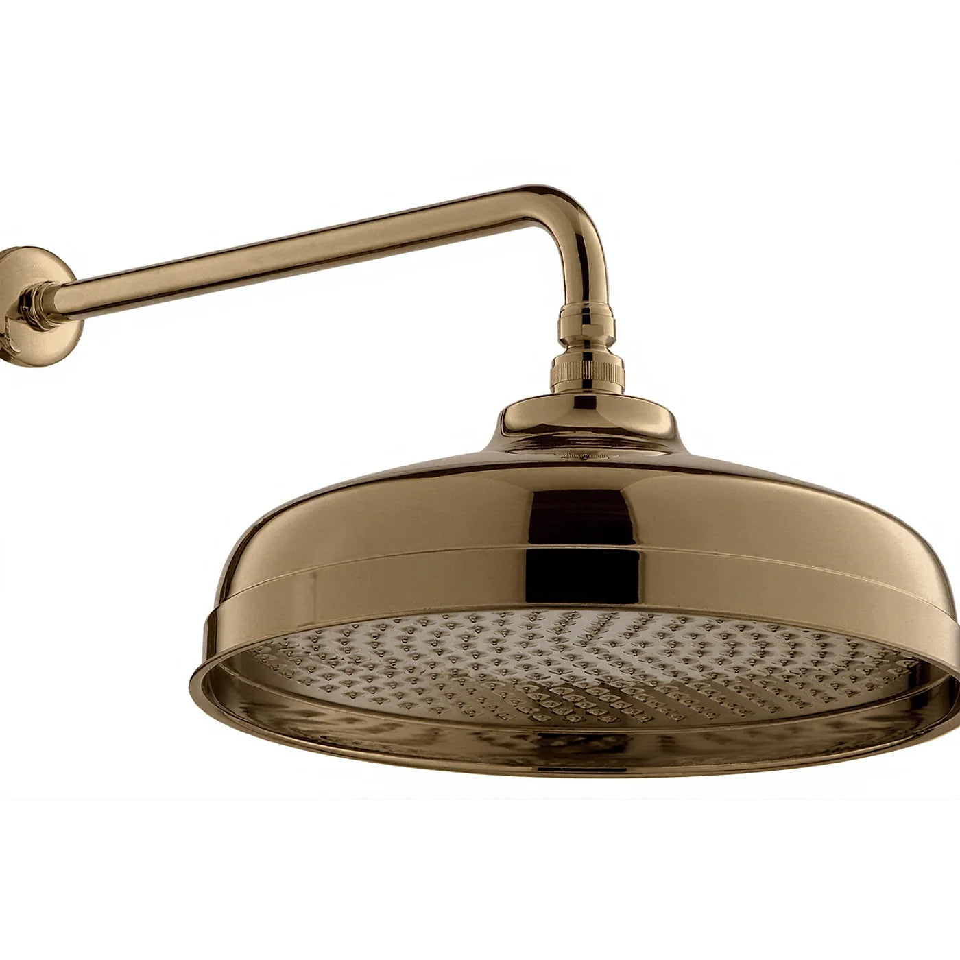 Douche de tête anticalcaire avec bras mural - Treemme Old Italy - IT 0497 CC ZZ ZZ - Bronze brossé (US)