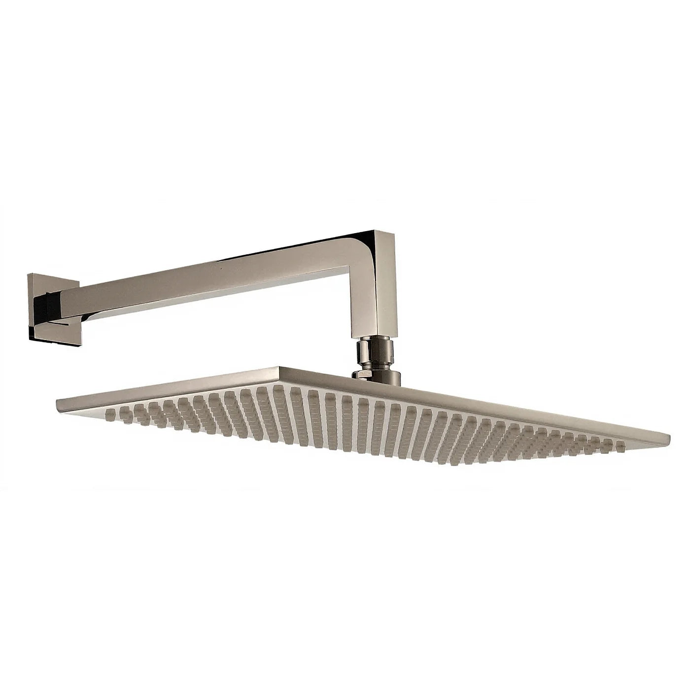 Douche de tête anticalcaire avec bras mural - Treemme Archè - IT 6566 CC ZZ ZZ - Nickel brossé (NF)
