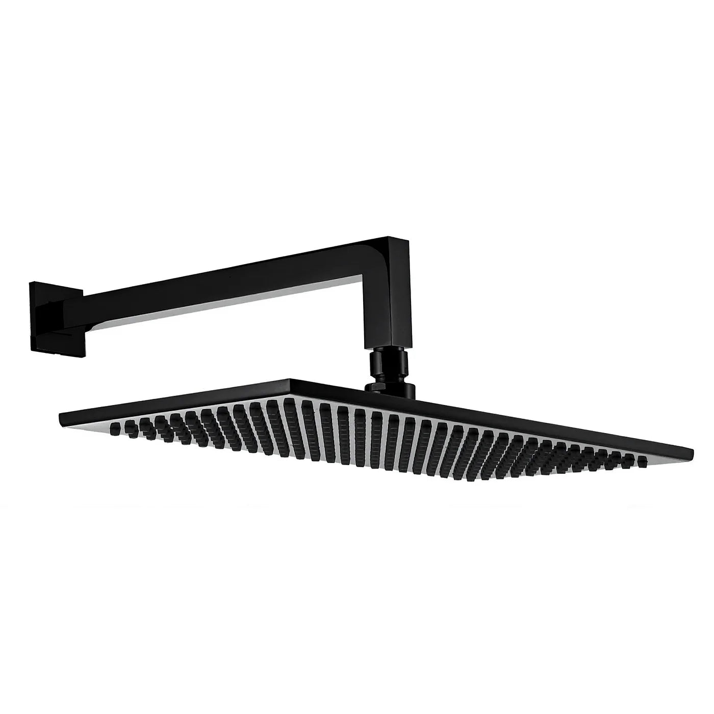 Douche de tête anticalcaire avec bras mural - Treemme Archè - IT 6566 CC ZZ ZZ - Noir opaque (NN)