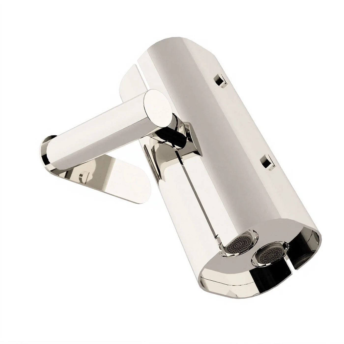 Douche de tête anticalcaire avec bras mural - Treemme Shower and Thermostatic - IT 9B70 CC ZZ CR - Blanc opaque (BB)