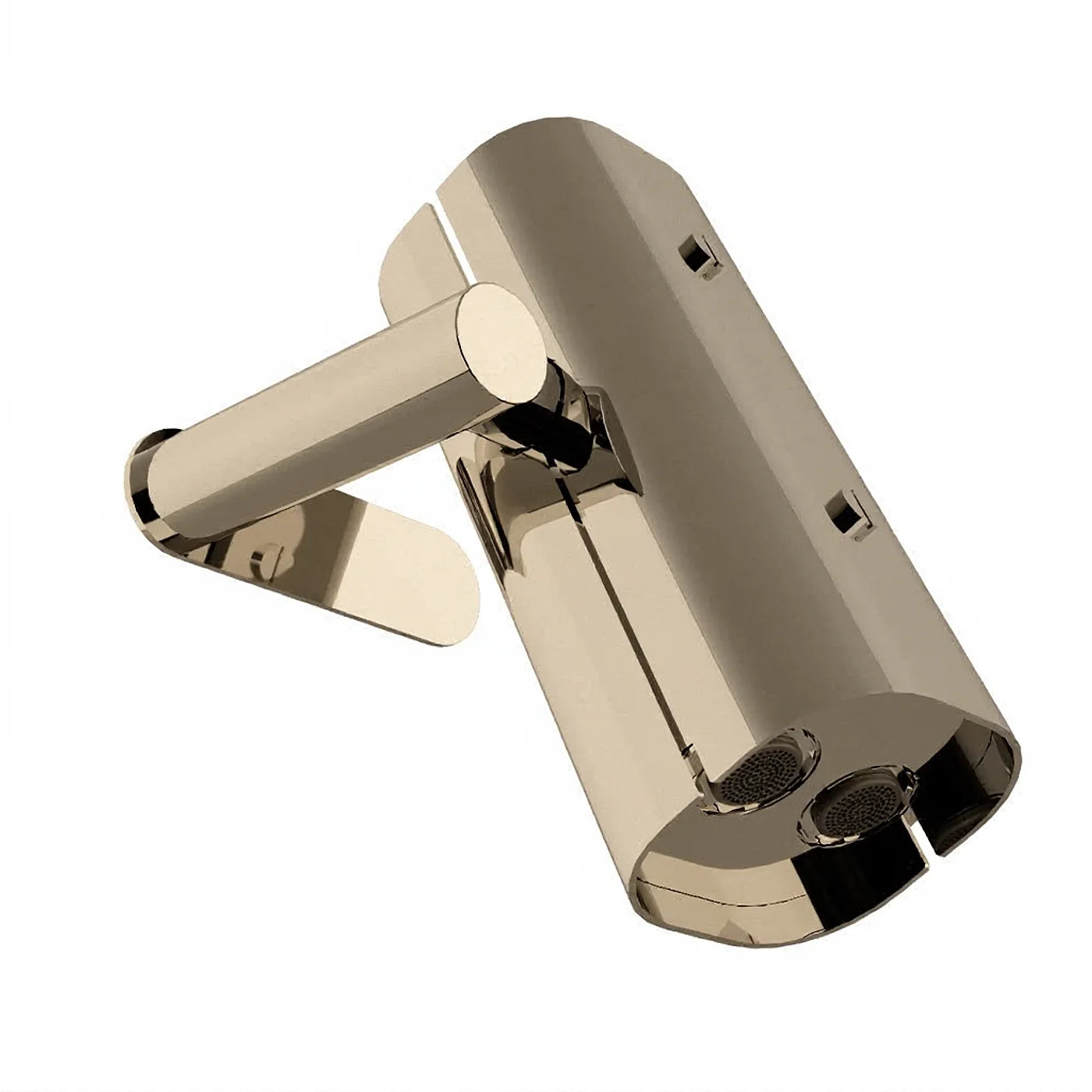 Douche de tête anticalcaire avec bras mural - Treemme Shower and Thermostatic - IT 9B70 CC ZZ CR - Nickel brossé (NF)