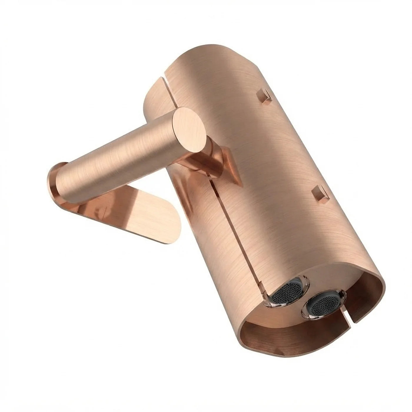 Douche de tête anticalcaire avec bras mural - Treemme Shower and Thermostatic - IT 9B70 CC ZZ CR - Or rose brossé (SZ)