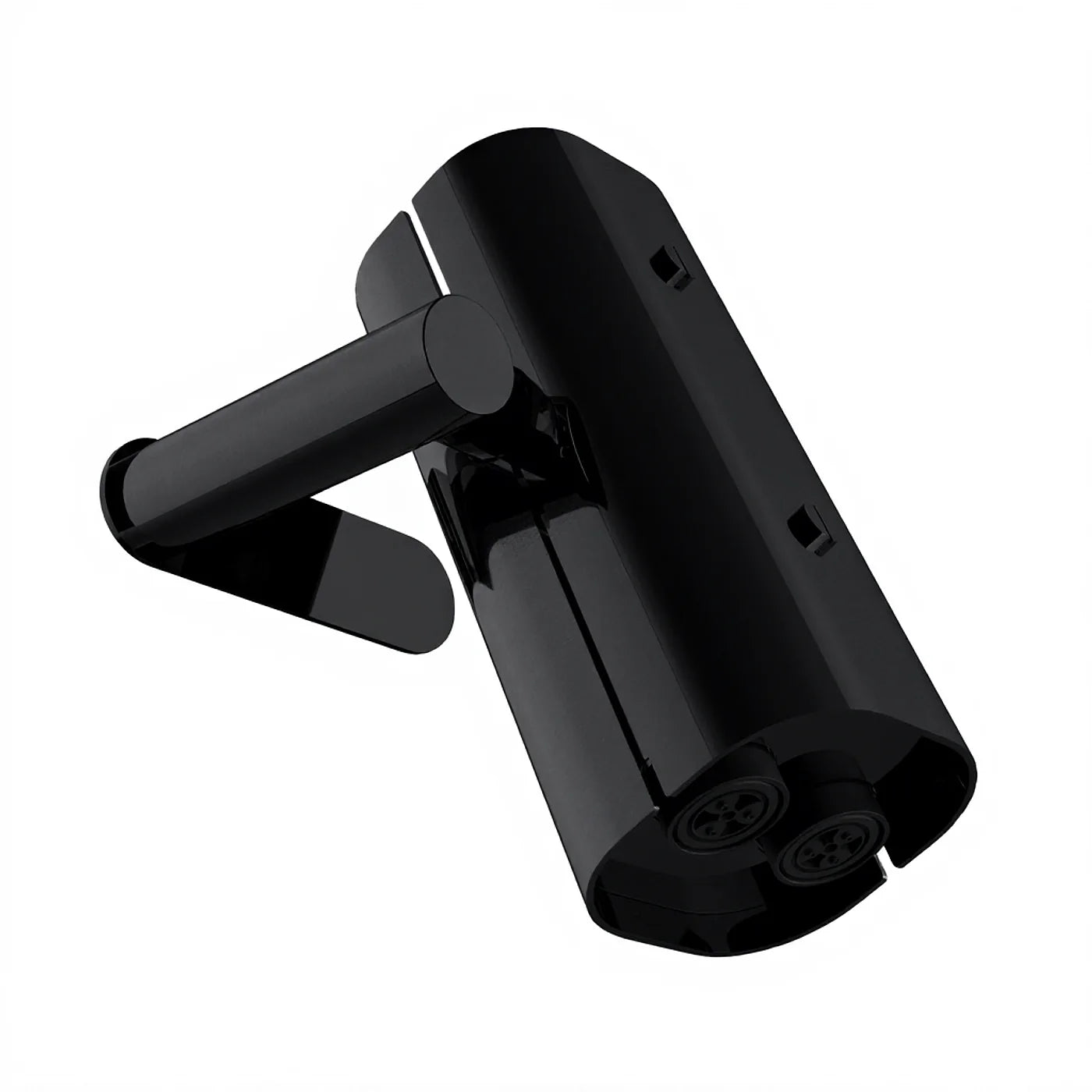 Douche de tête anticalcaire avec bras mural - Treemme Shower and Thermostatic - IT 9B70 CC ZZ TJ - Noir chromé poli (HH)