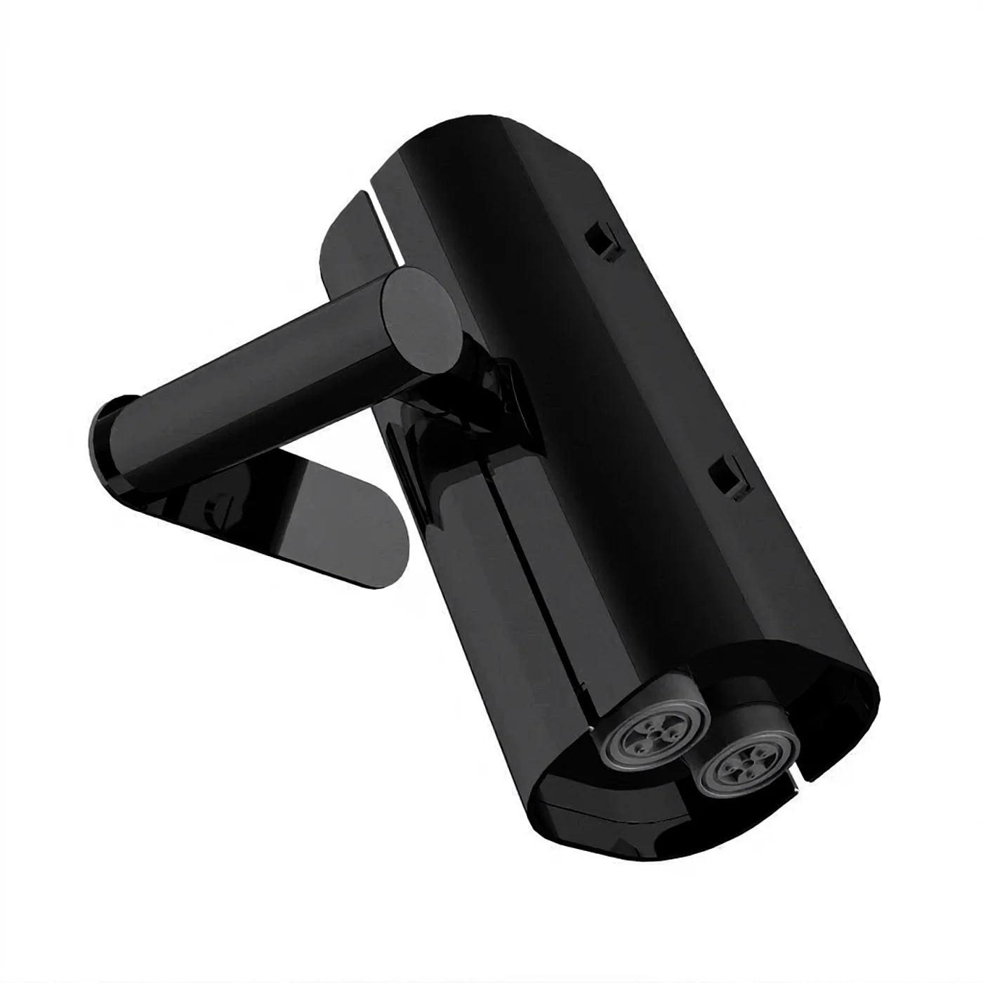 Douche de tête anticalcaire avec bras mural - Treemme Shower and Thermostatic - IT 9B70 CC ZZ TJ - Noir opaque (NN)