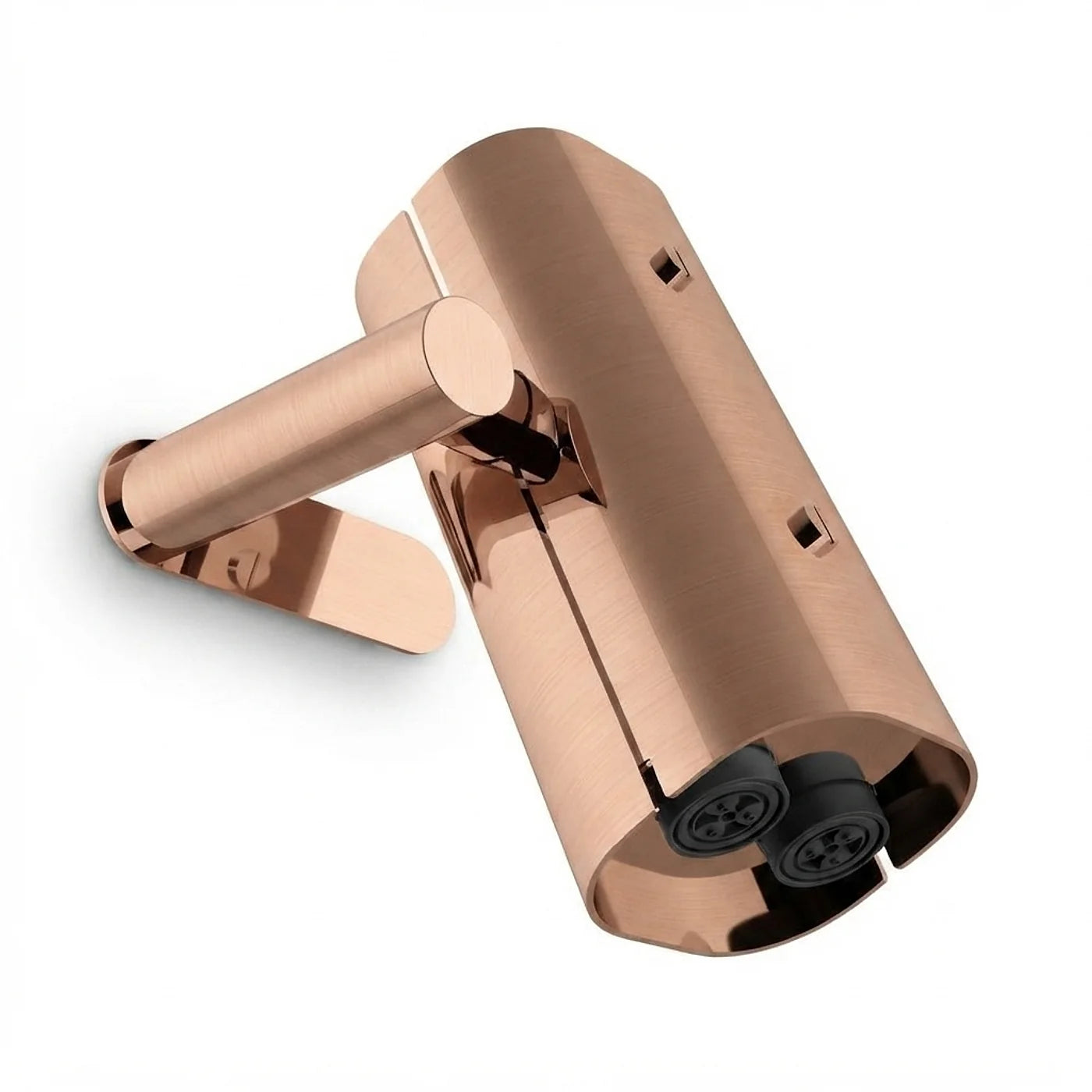 Douche de tête anticalcaire avec bras mural - Treemme Shower and Thermostatic - IT 9B70 CC ZZ TJ - Or rose brossé (SZ)