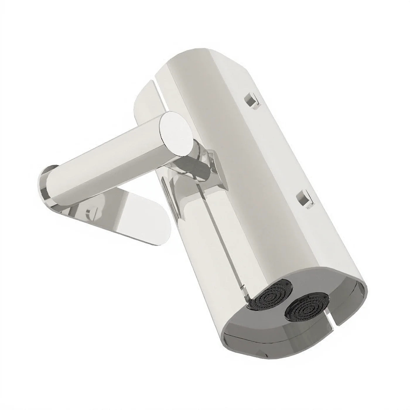 Douche de tête anticalcaire avec bras mural - Treemme Shower and Thermostatic - IT 9B70 CC ZZ ZZ - Blanc opaque (BB)