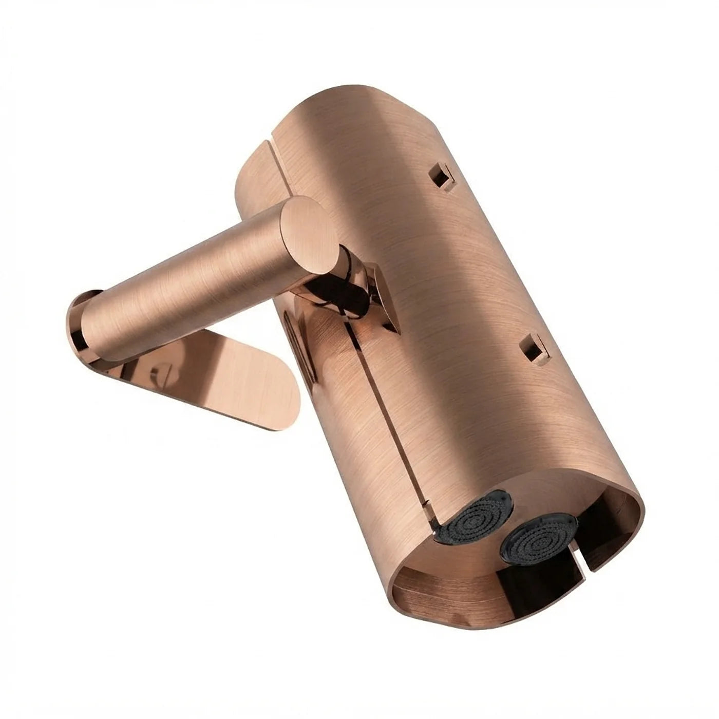 Douche de tête anticalcaire avec bras mural - Treemme Shower and Thermostatic - IT 9B70 CC ZZ ZZ - Or rose brossé (SZ)
