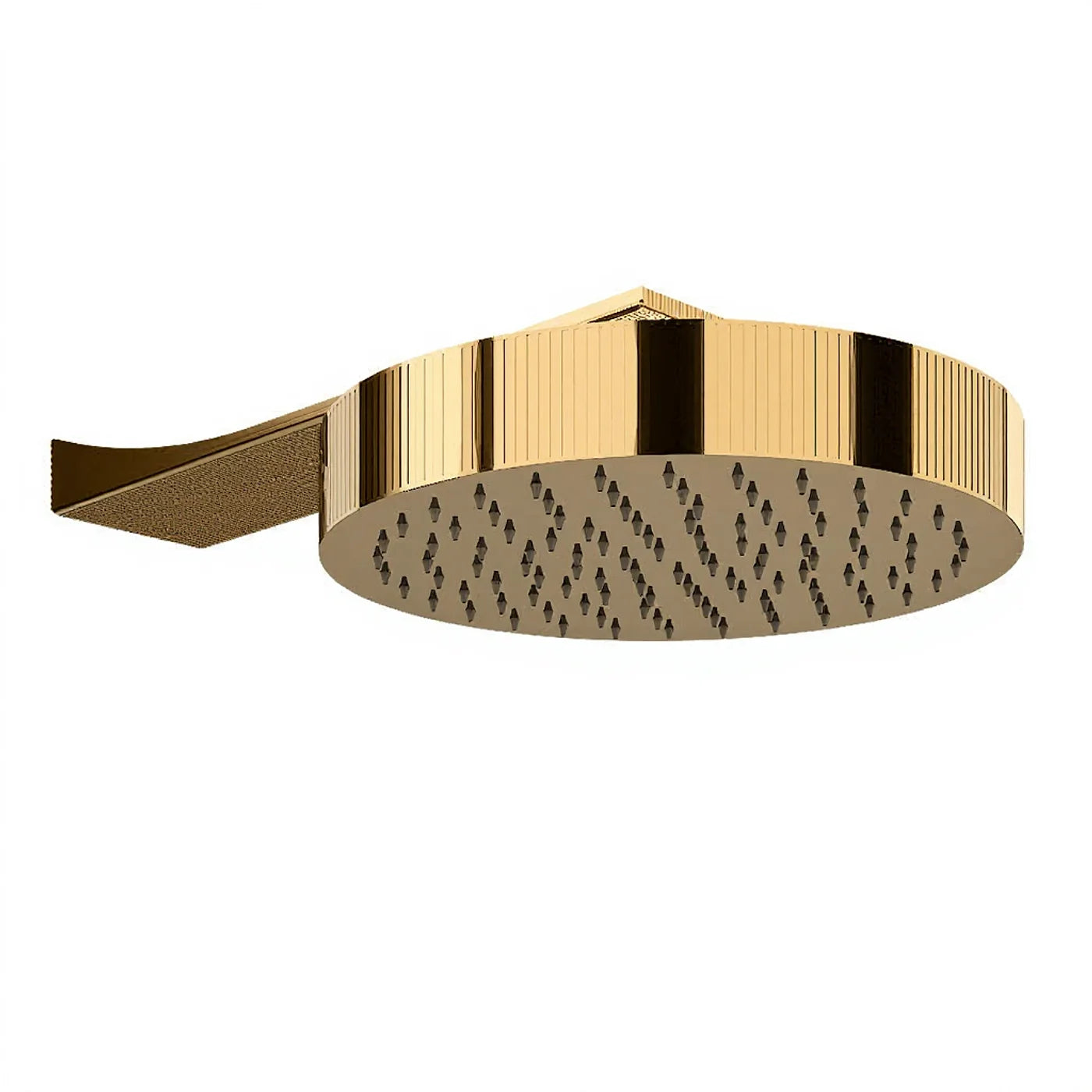 Douche de tête anticalcaire avec bras mural - Treemme Appia - IT RTBR 380 CC - Or brossé (DZ)
