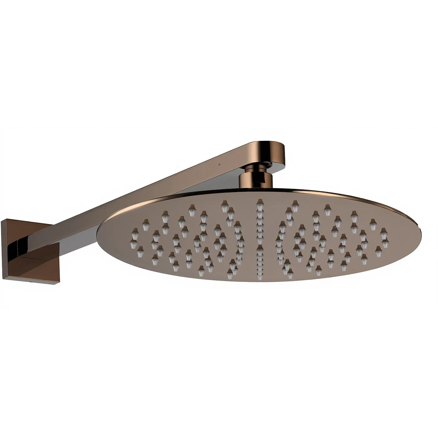 Douche de tête anticalcaire avec bras mural - Treemme Shower and Thermostatic - RWIT 2707 CC 01 - Noir chromé poli (HH)