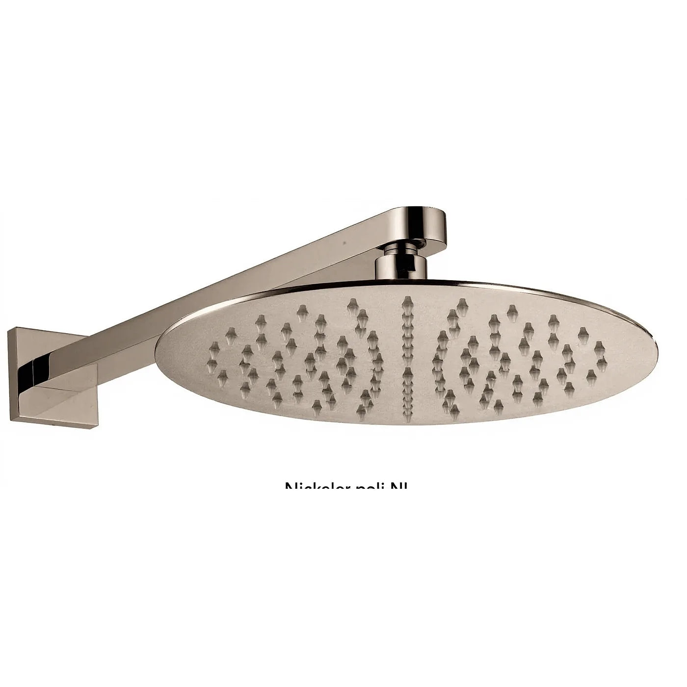 Douche de tête anticalcaire avec bras mural - Treemme Shower and Thermostatic - RWIT 2707 CC 01 - Nickel poli (NL)