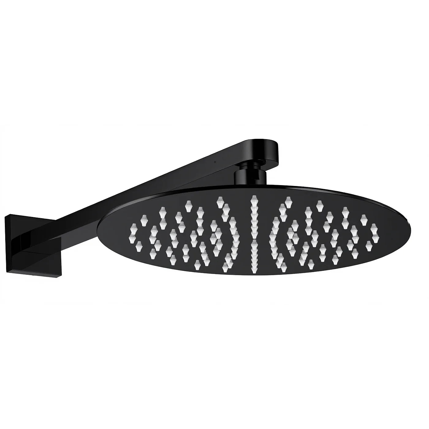 Douche de tête anticalcaire avec bras mural - Treemme Shower and Thermostatic - RWIT 2707 CC 01 - Noir opaque (NN)