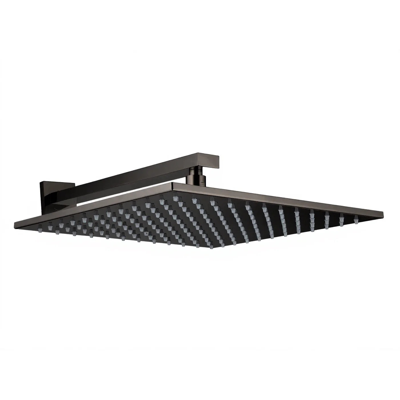 Douche de tête anticalcaire avec bras mural - Treemme Q30 - RWIT 5607 CC 01 - Noir chromé brossé (CZ)