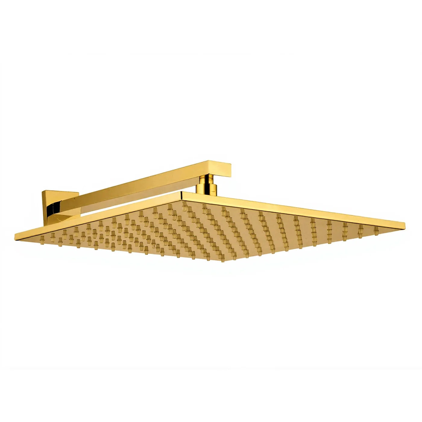 Douche de tête anticalcaire avec bras mural - Treemme Q30 - RWIT 5607 CC 01 - Or 24 (DD)