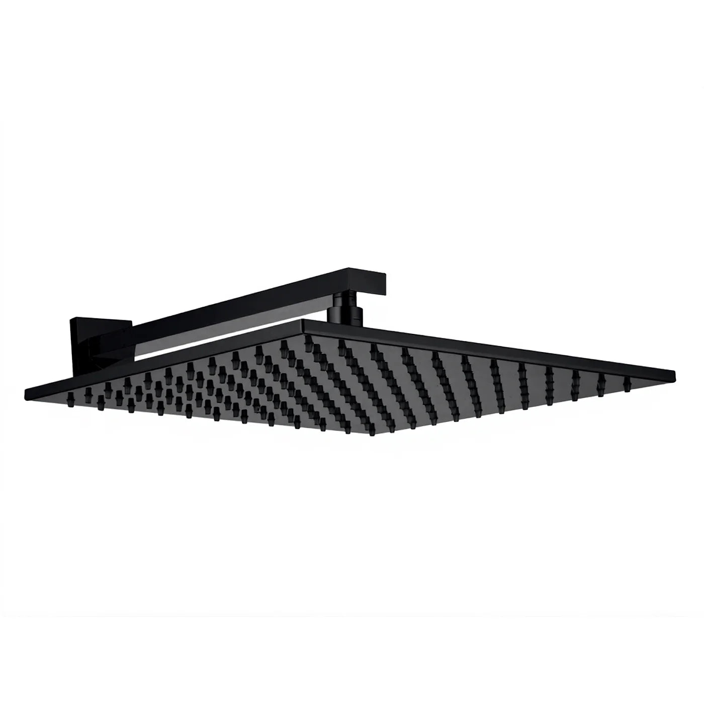 Douche de tête anticalcaire avec bras mural - Treemme Q30 - RWIT 5607 CC 01 - Noir opaque (NN)