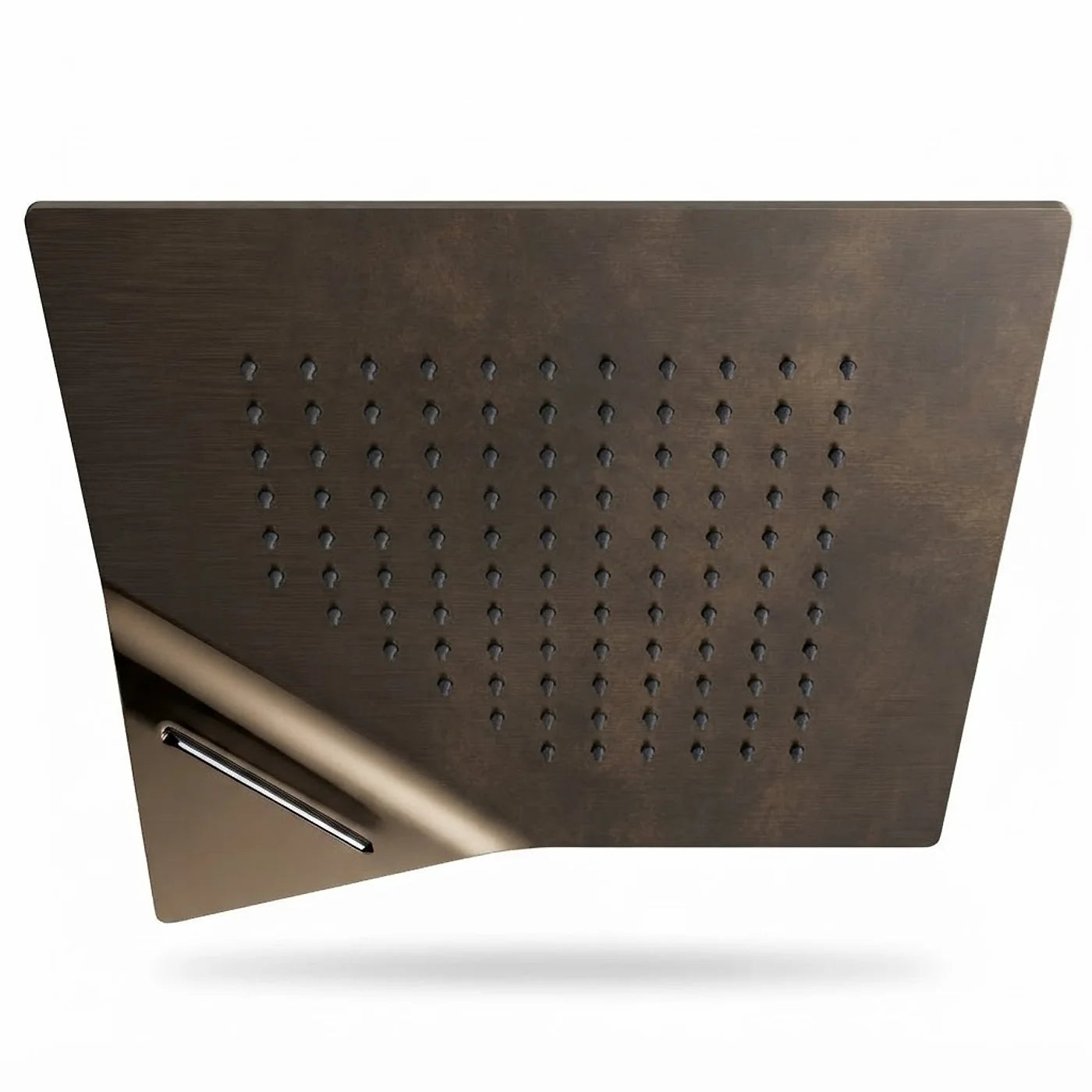 Douche de tete au plafond 280 x 280 mm - Treemme Shower and Thermostatic - IT RTBR 406 CC - Oxydé (KK)