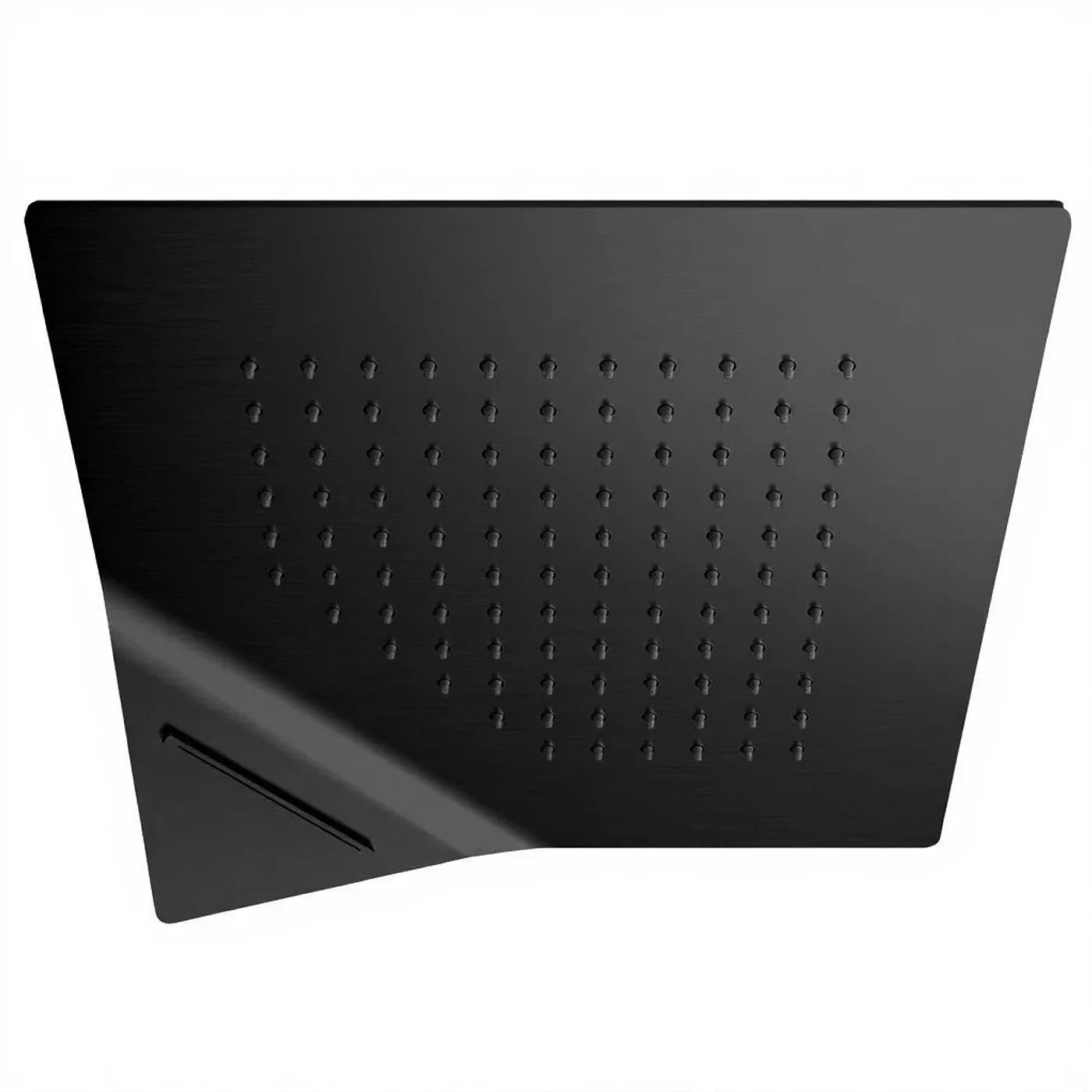 Douche de tete au plafond 280 x 280 mm - Treemme Shower and Thermostatic - IT RTBR 406 CC - Noir opaque (NN)