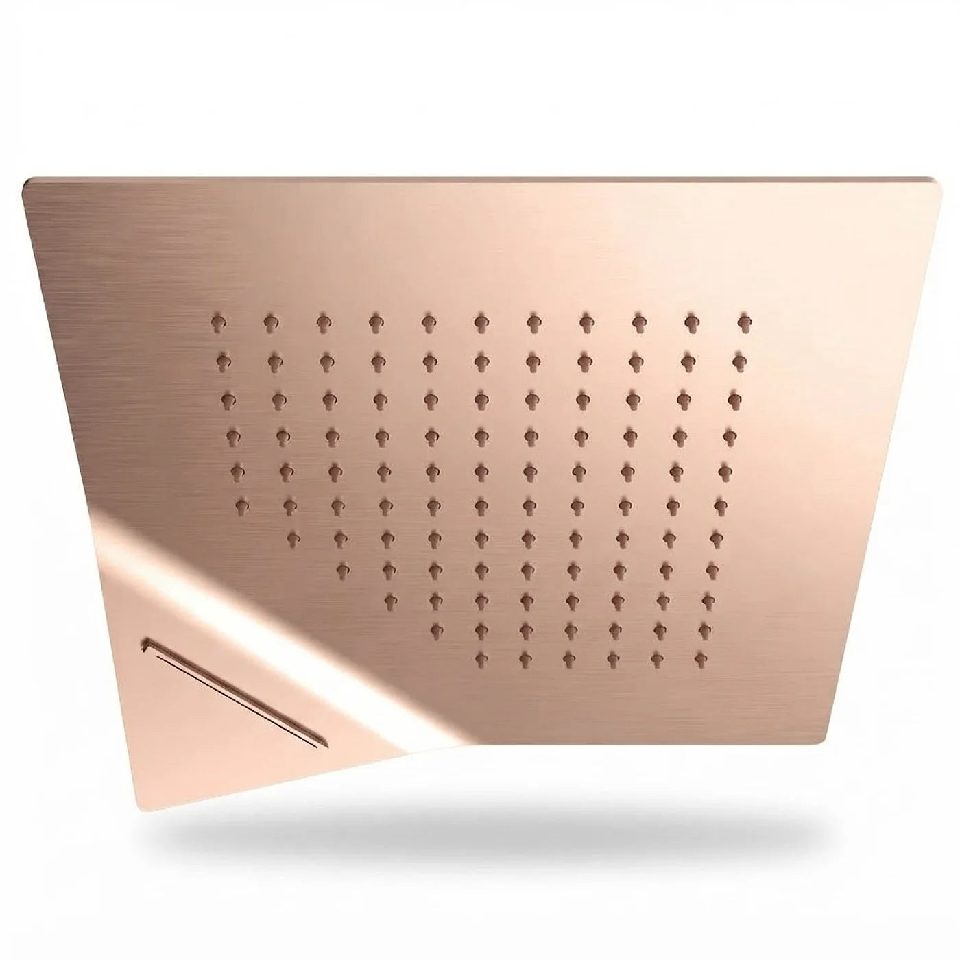 Douche de tete au plafond 280 x 280 mm - Treemme Shower and Thermostatic - IT RTBR 406 CC - Or rose brossé (SZ)