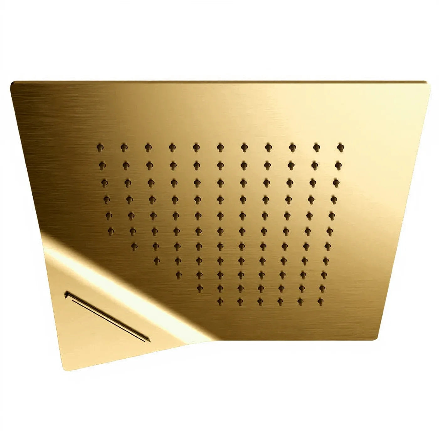 Douche de tete au plafond 280 x 280 mm - Treemme Shower and Thermostatic - IT RTBR 406 CC - Laiton brossé (UZ)