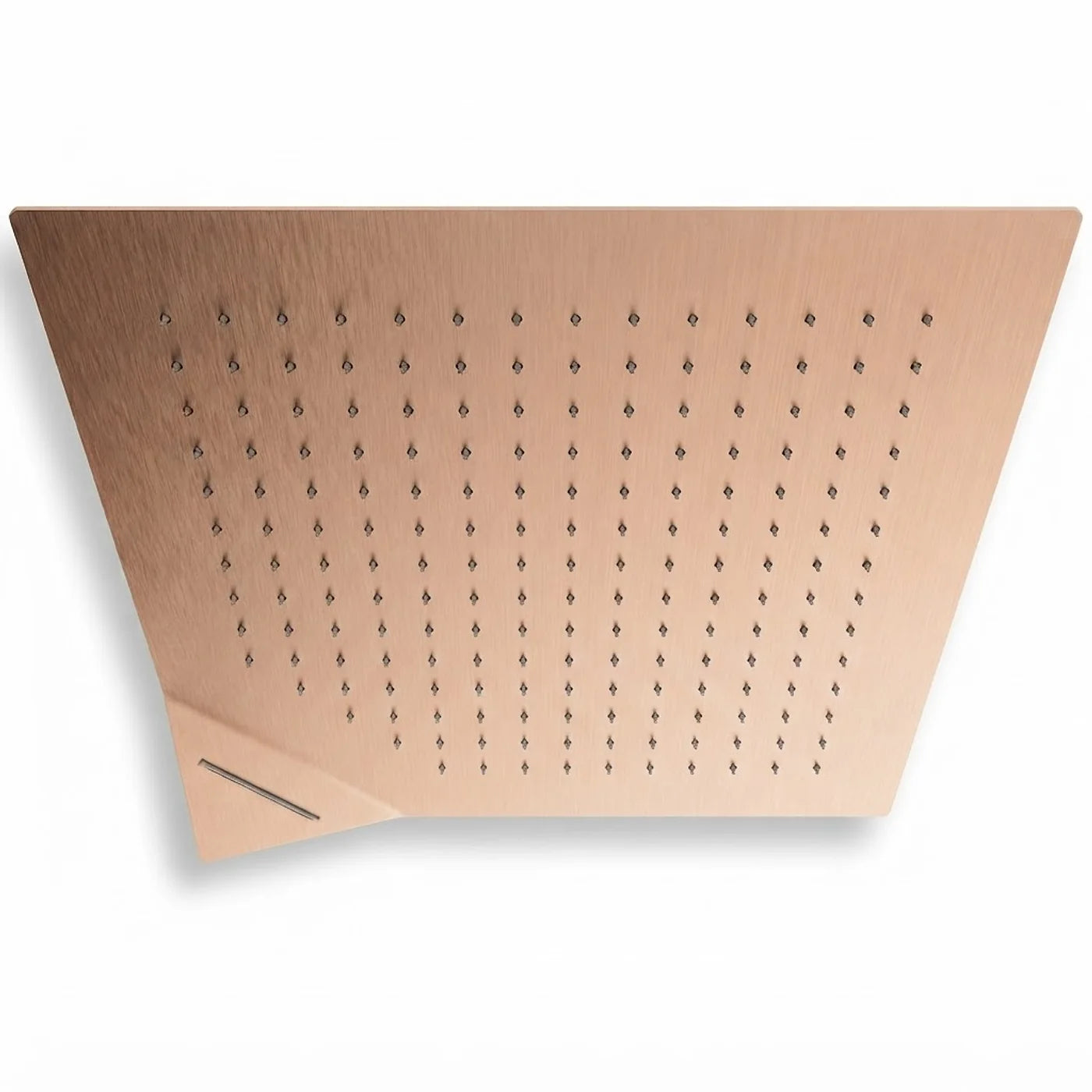 Douche de tete au plafond 450 x 450 mm - Treemme Shower and Thermostatic - IT RTBR 407 CC - Or rose brossé (SZ)