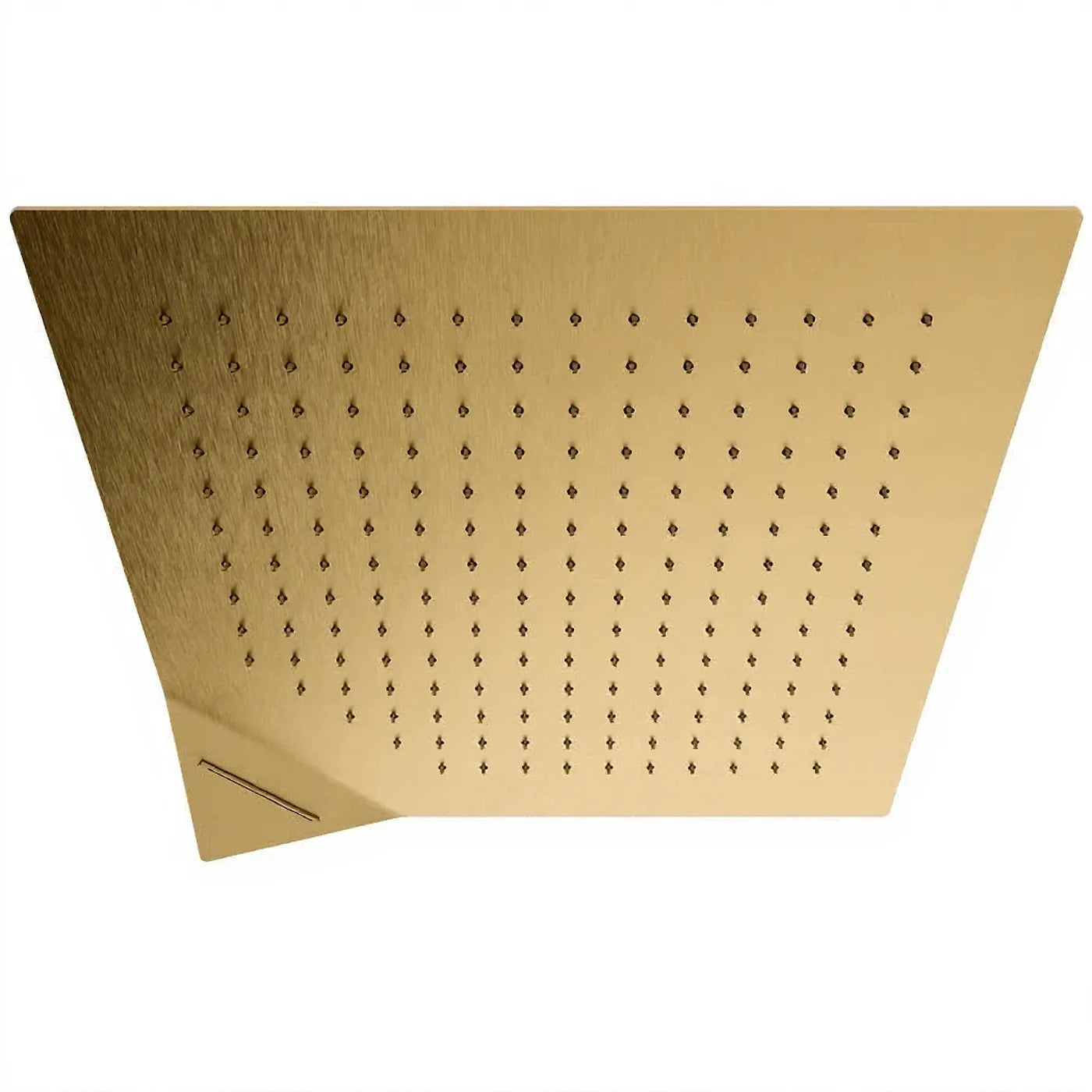 Douche de tete au plafond 450 x 450 mm - Treemme Shower and Thermostatic - IT RTBR 407 CC - Laiton brossé (UZ)