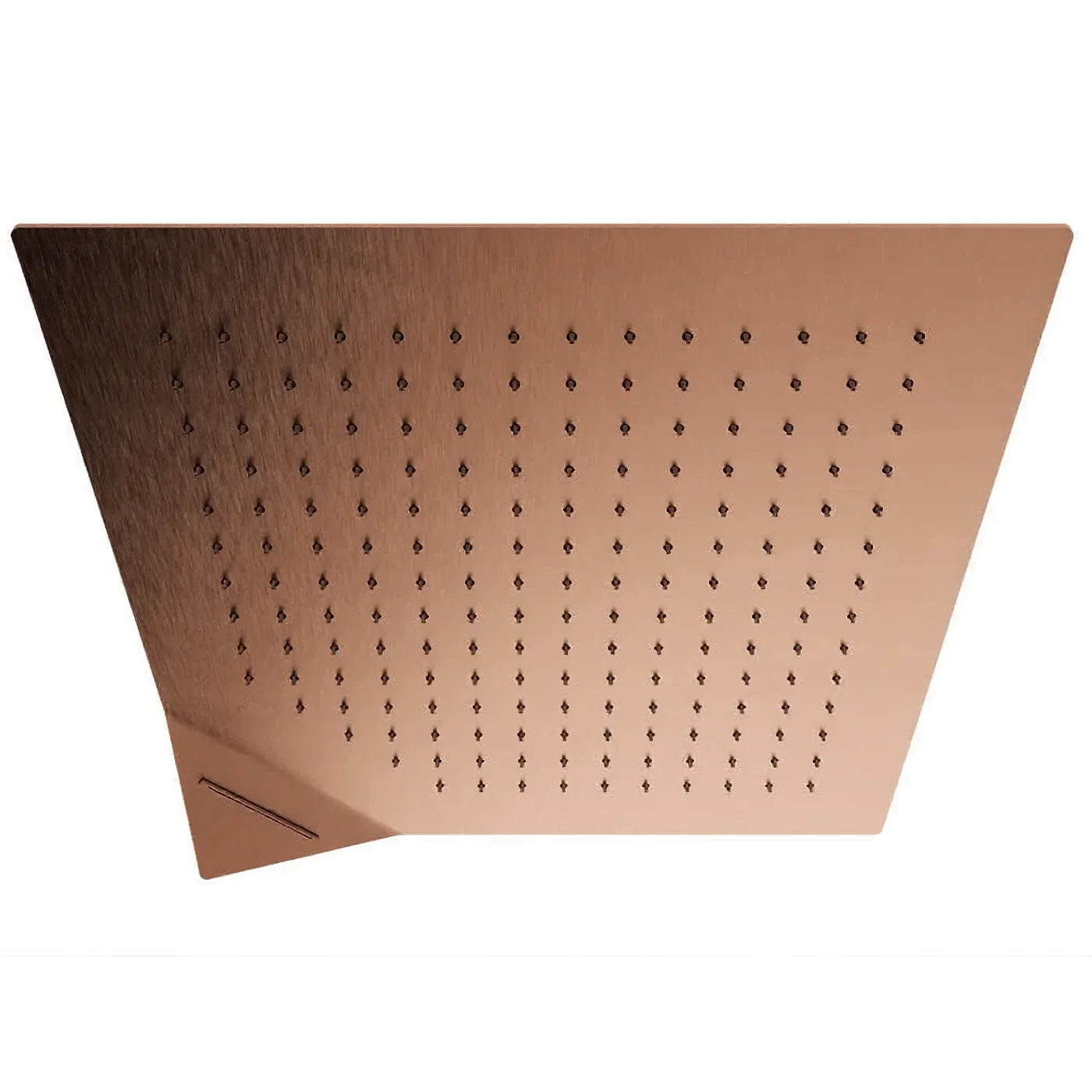 Douche de tête au plafond 450 x 450 mm - Treemme Showers Inox - IT RTBR 407 IS - Bronze-PVD (PVD03)