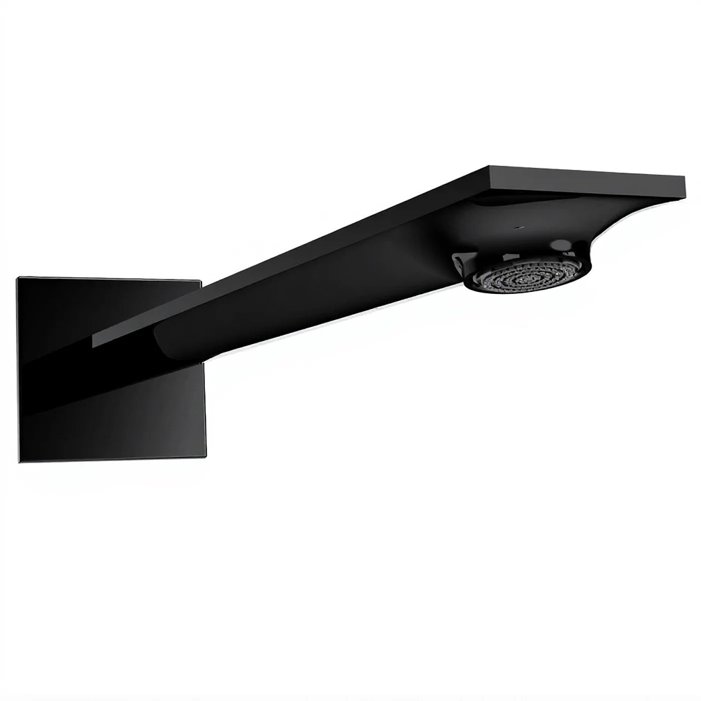 Douche de tête mural - Treemme Q30 - RWIT 4B47 CC 01 - Noir chromé poli (HH)
