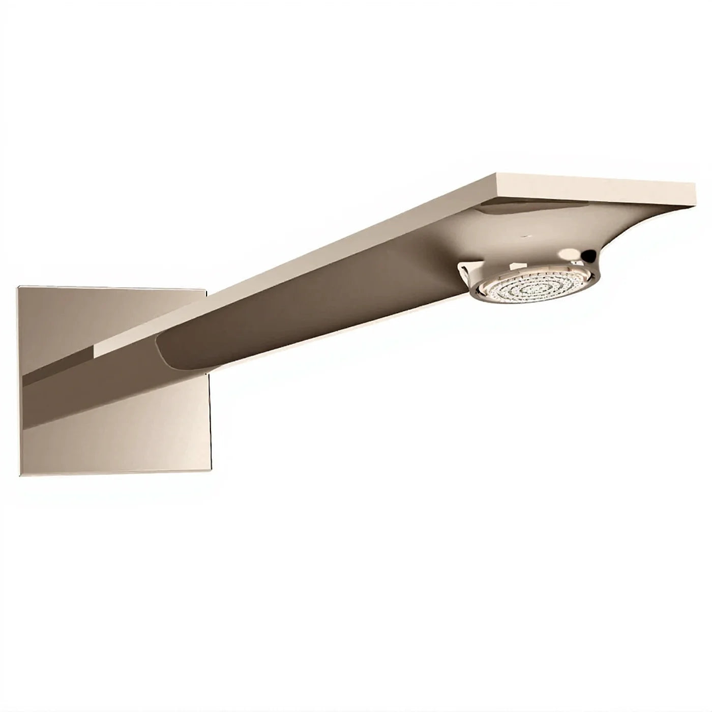 Douche de tête mural - Treemme Q30 - RWIT 4B47 CC 01 - Nickel poli (NL)