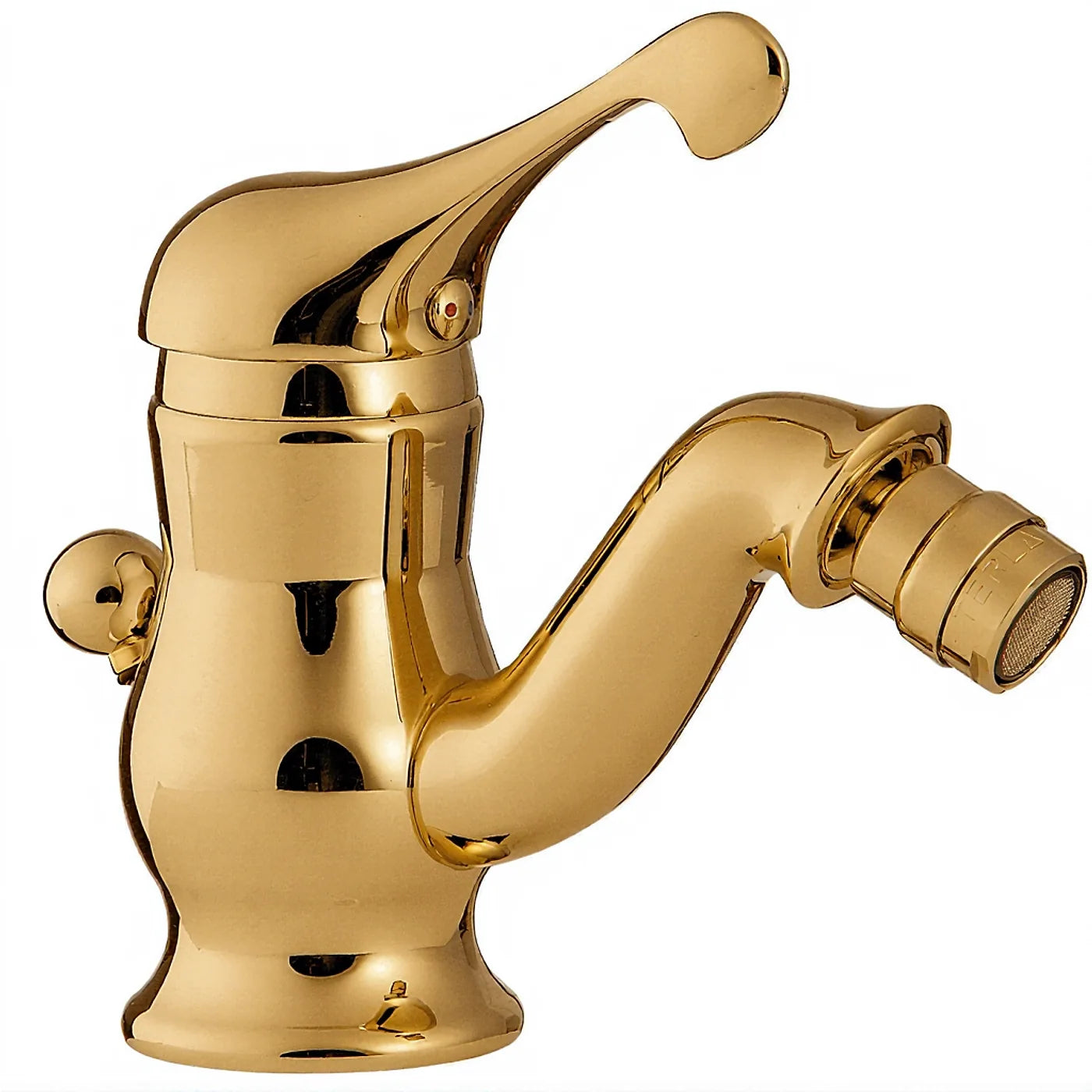 Mitigeur bidet monotrou - Treemme Piccadilly - IT 2120 CC PY ZZ - Or 24 (DD)
