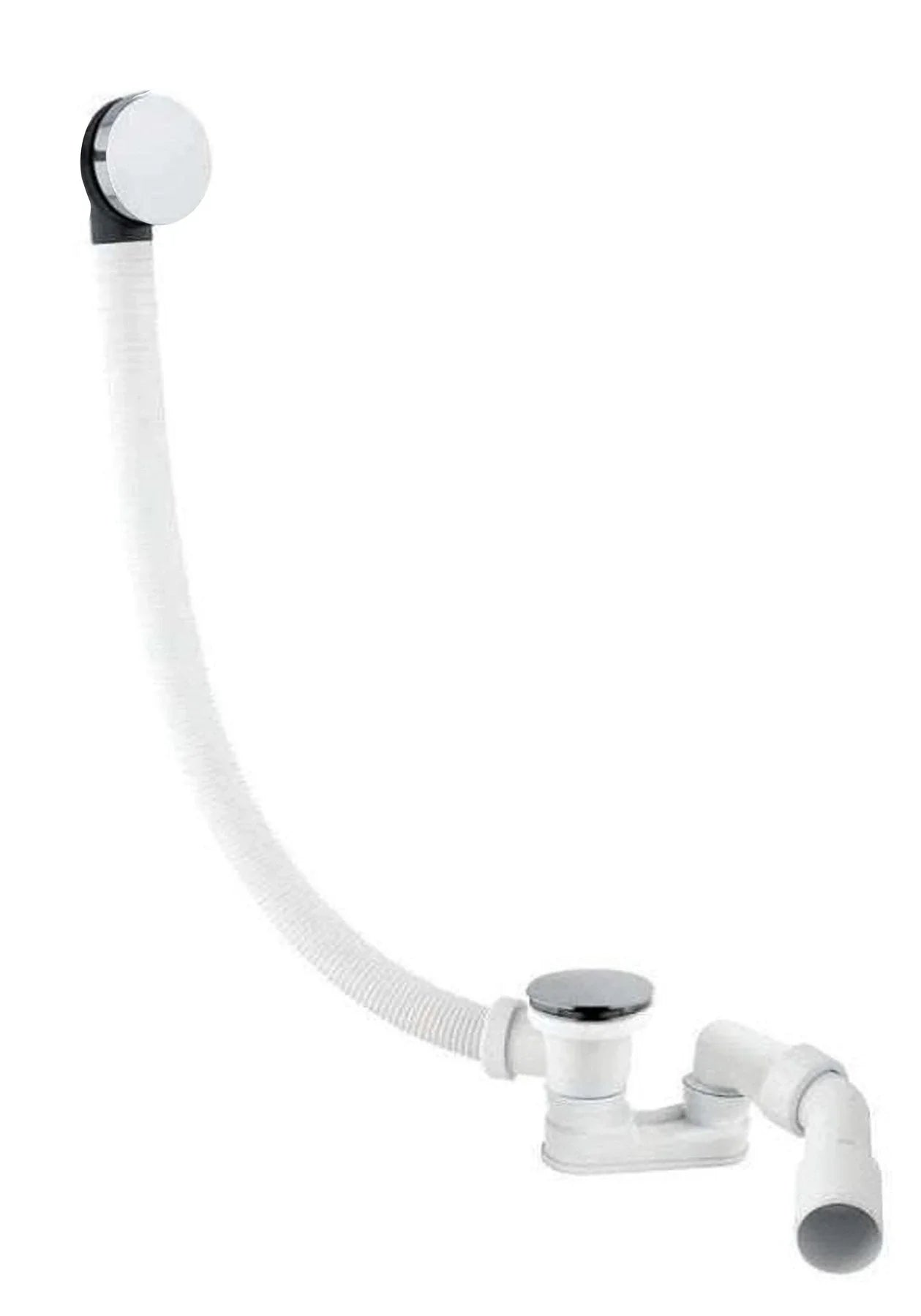 IT 0491 IS ZZ ZZ Colonne vidage pour baignoire avec… Inox brosse - Treemme