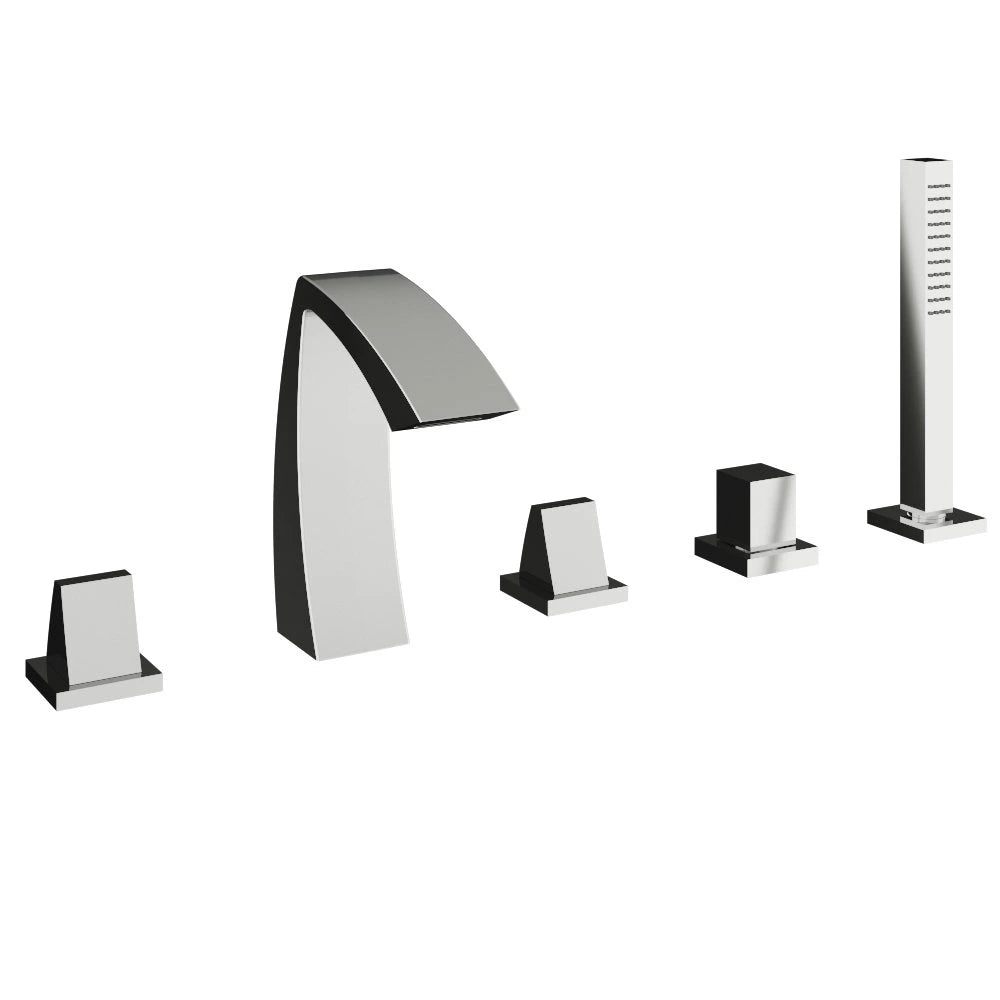 IT 0706 CC KA ZZ Mélangeur bain-douche Chrome - Treemme