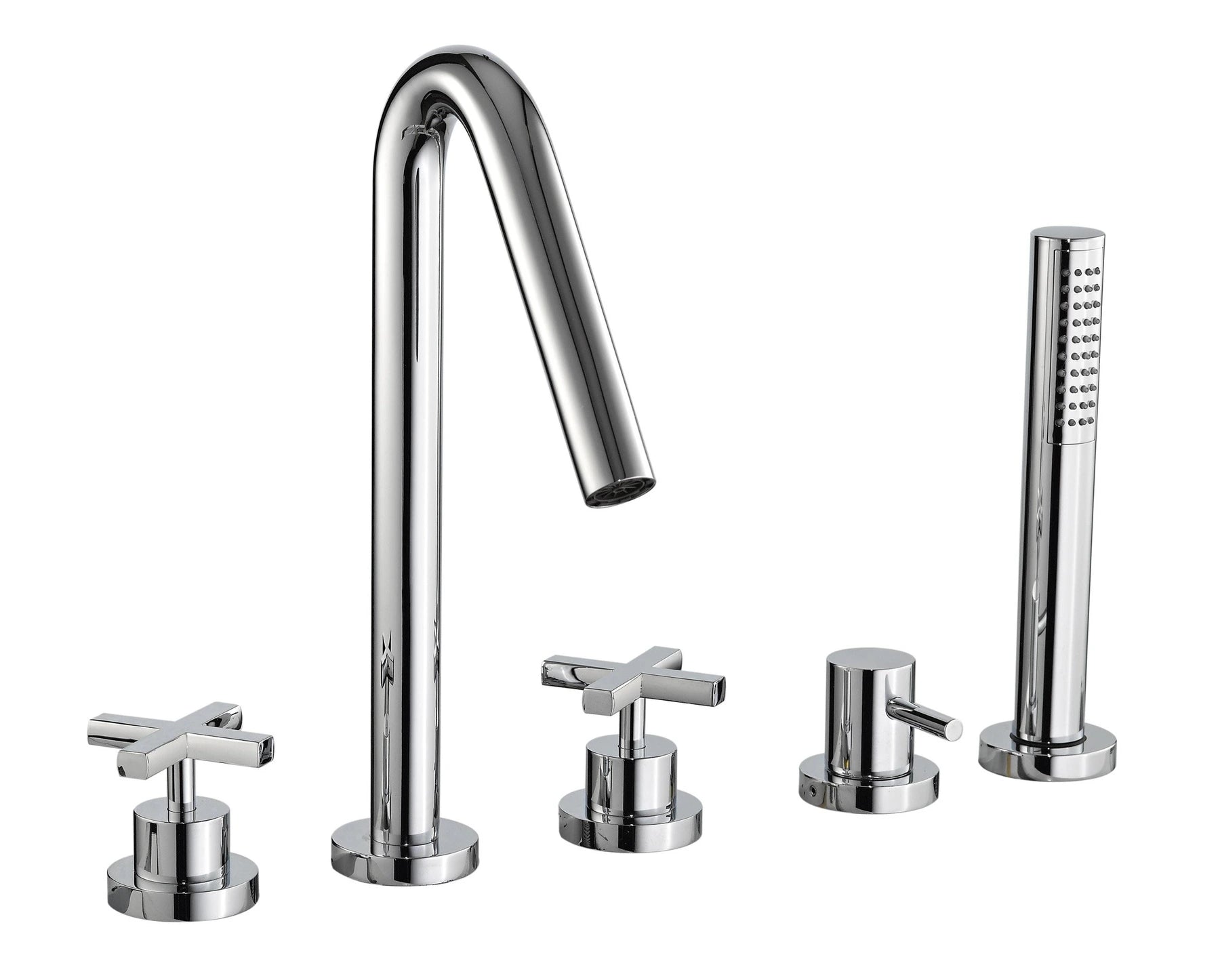 IT 1006 CC XV ZZ Mélangeur bain-douche Chrome - Treemme