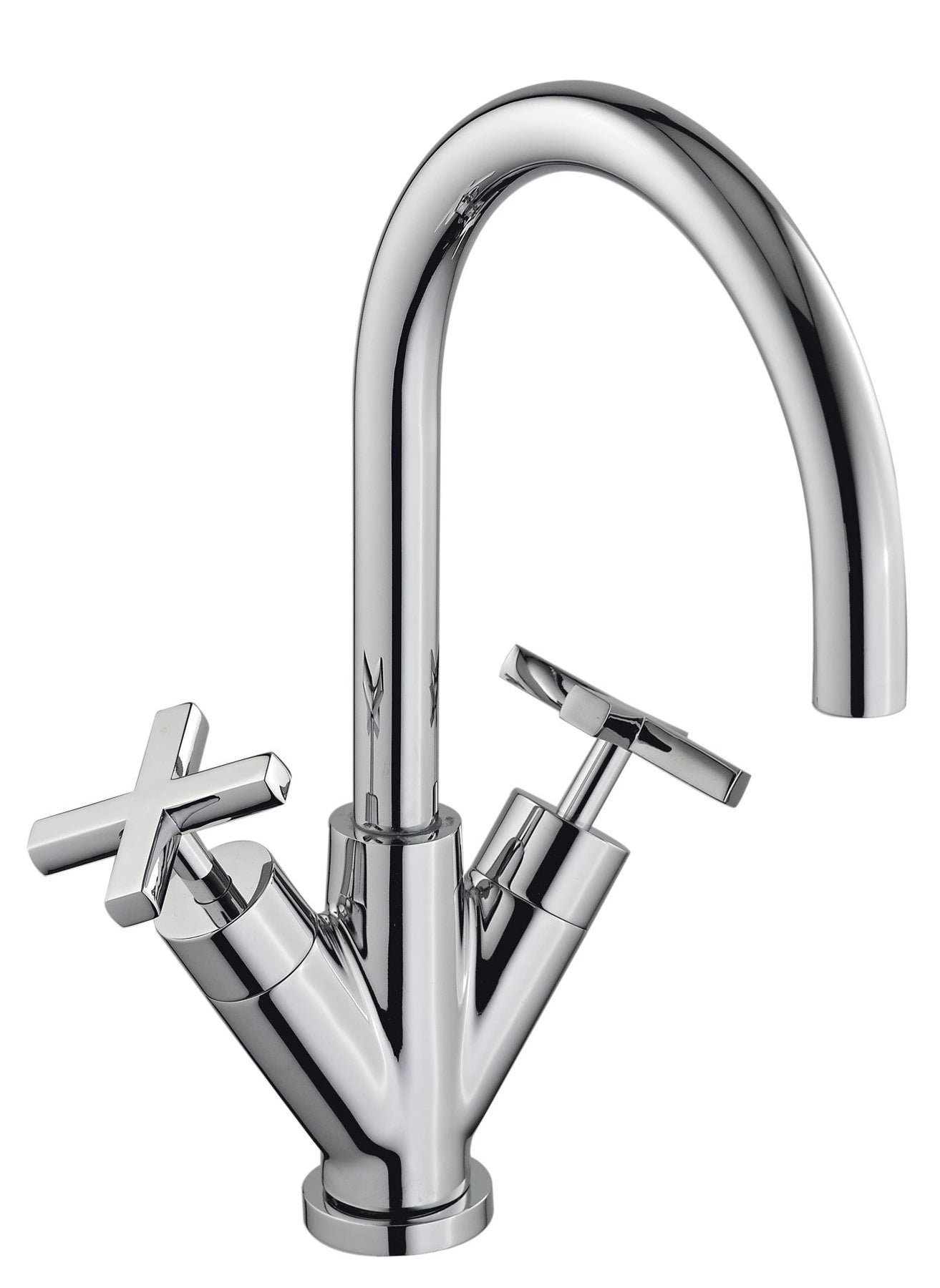 IT 1015 CC XV ZZ Mitigeur lavabo Chrome - Treemme