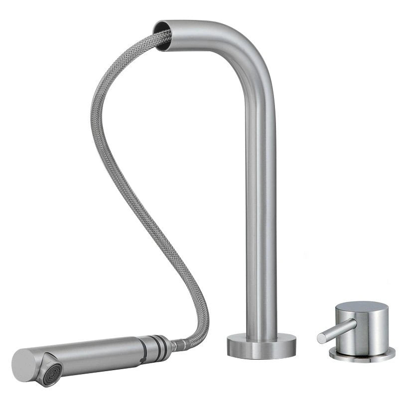 IT 1329 IS 40 ZZ Robinet cuisine Inox brosse - Treemme