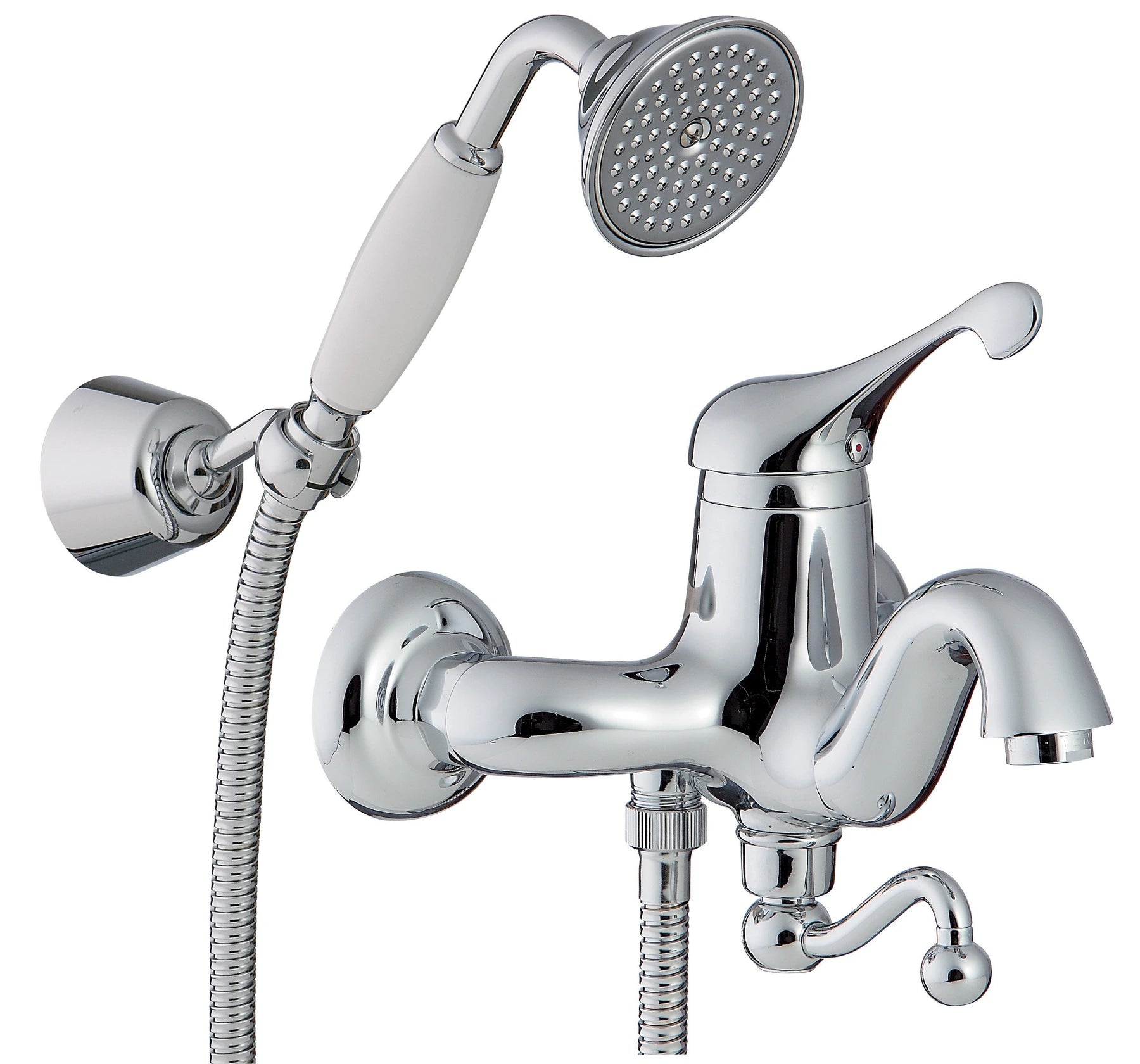 IT 2100 CC PY ZZ Mitigeur baignoire Chrome - Treemme