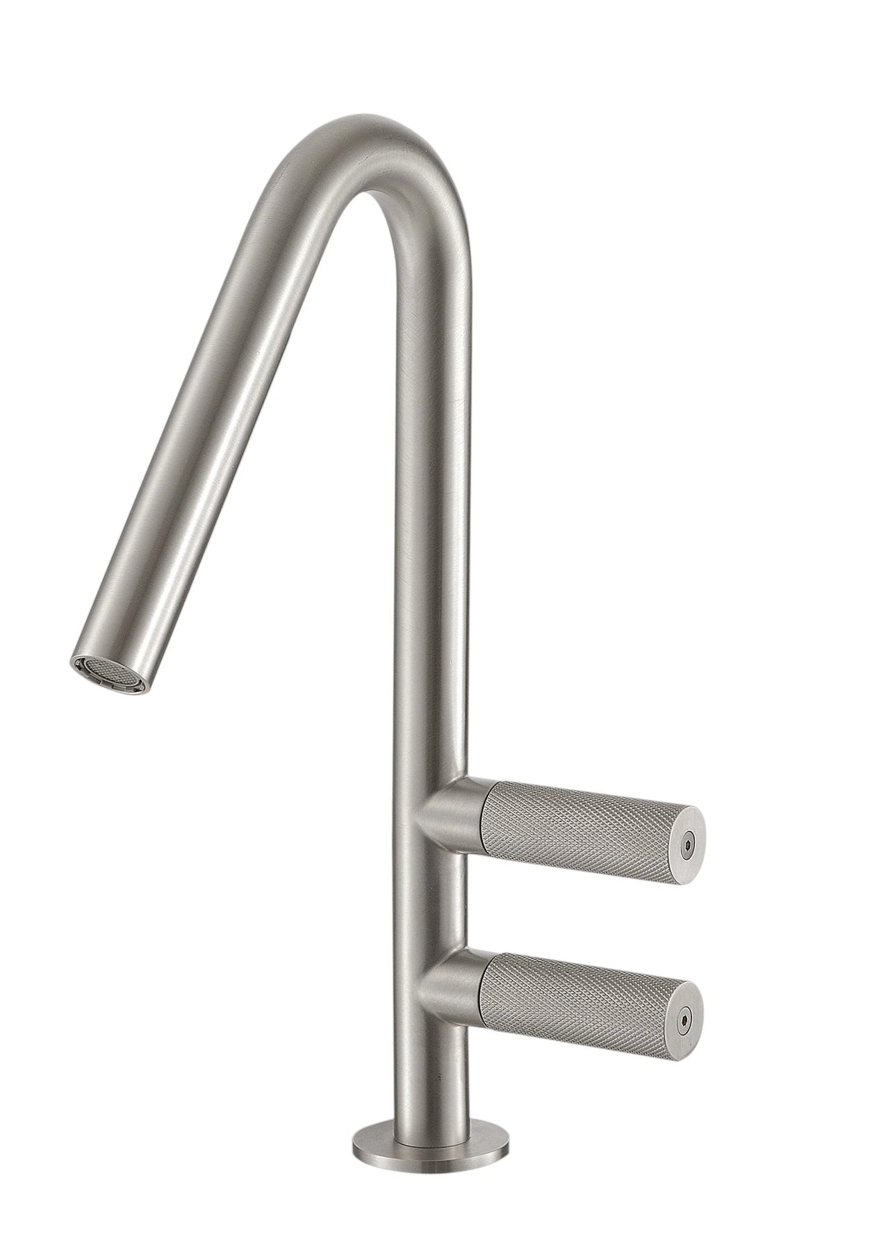 IT 3014 IS 2G ZZ Mitigeur lavabo Inox brosse - Treemme