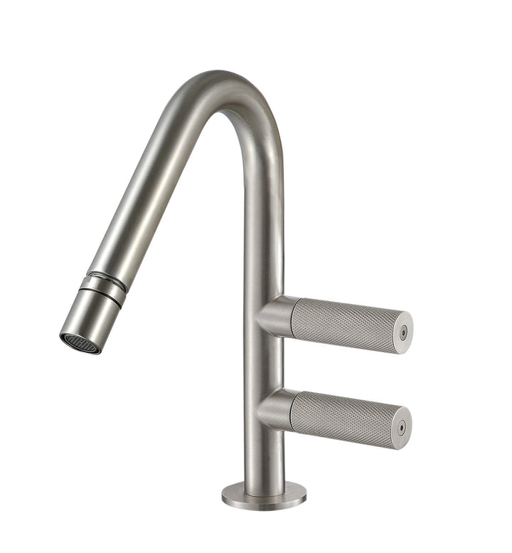 IT 3024 IS 2G ZZ Mélangeur bidet Inox brosse - Treemme