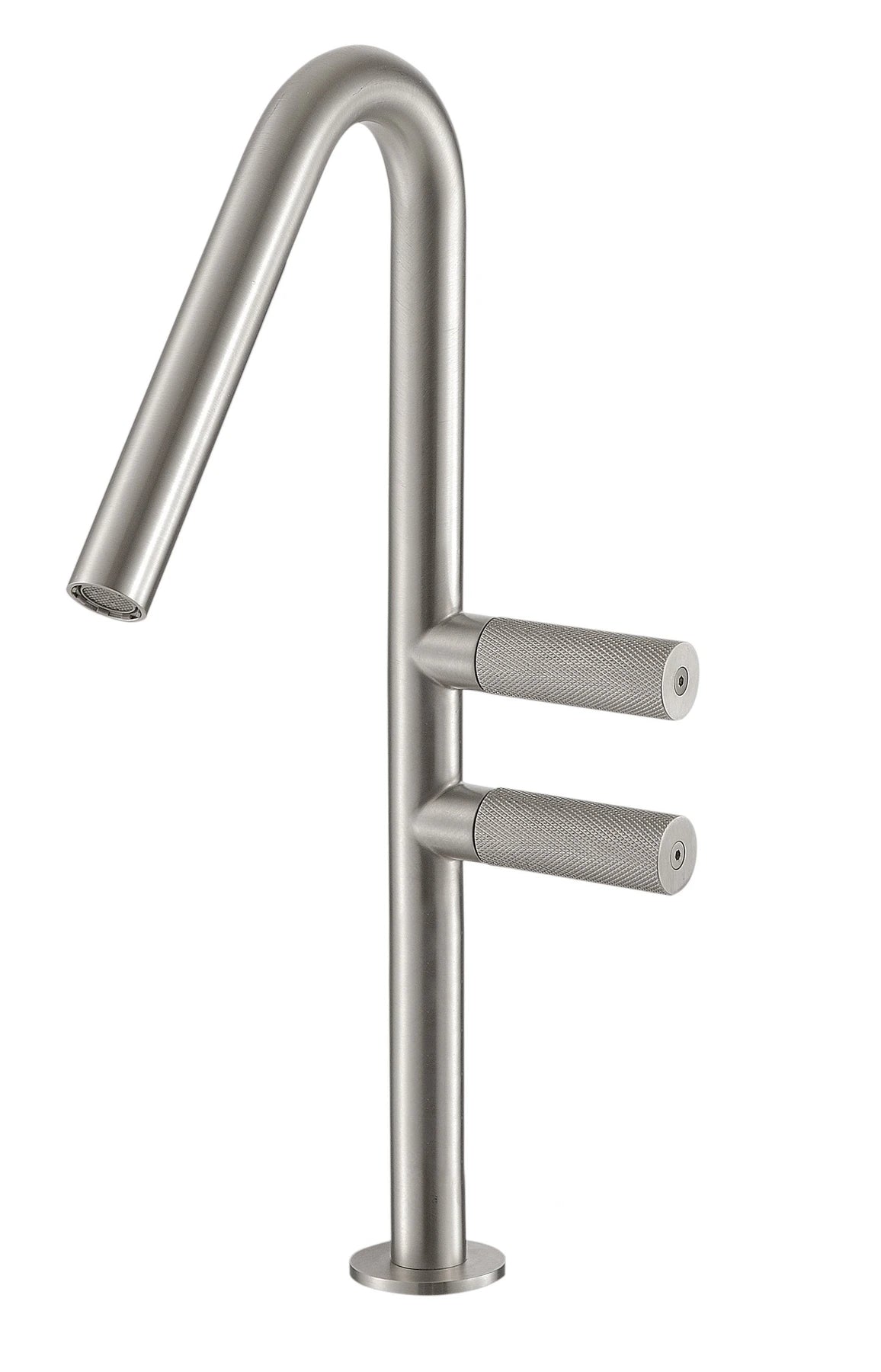 IT 3053 IS 2G ZZ Mitigeur lavabo Inox brosse - Treemme