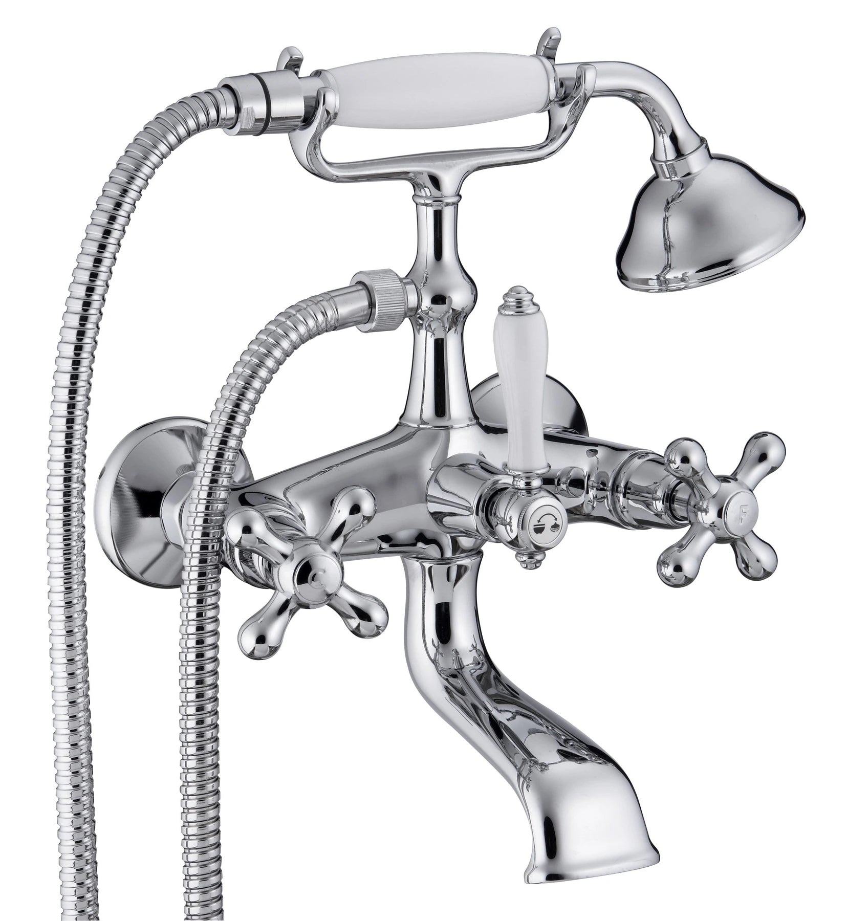 IT 3601 CC PV ZZ Mélangeur bain-douche Chrome - Treemme