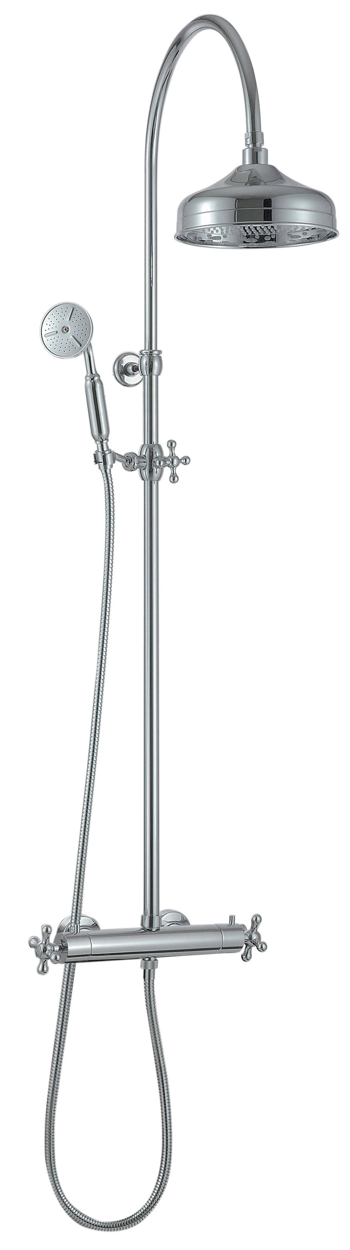 IT 3695 CC PV ZZ Thermostatique douche Chrome - Treemme
