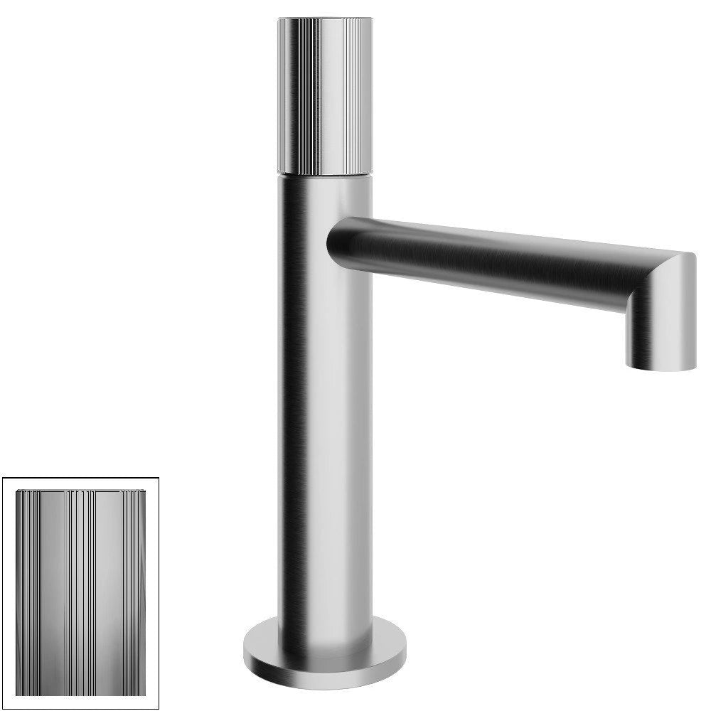 IT 3B11 IS G1 ZZ Mitigeur lavabo Inox brosse - Treemme