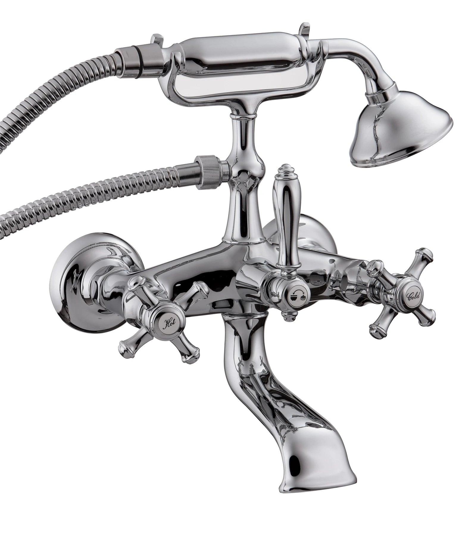 IT 4401 CC OI ZZ Mélangeur bain-douche Chrome - Treemme