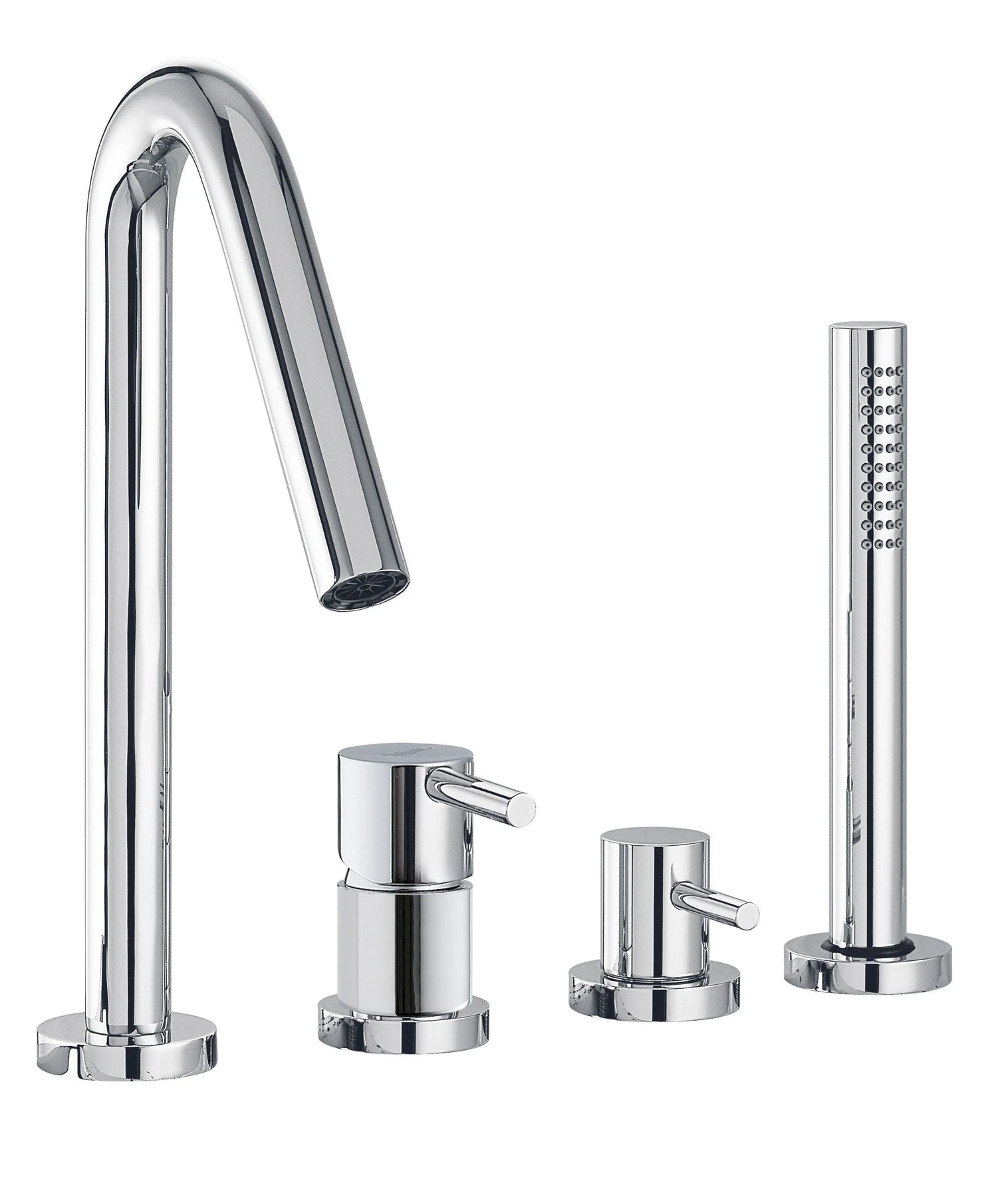 IT 5868 CC VL ZZ Mitigeur baignoire Chrome - Treemme