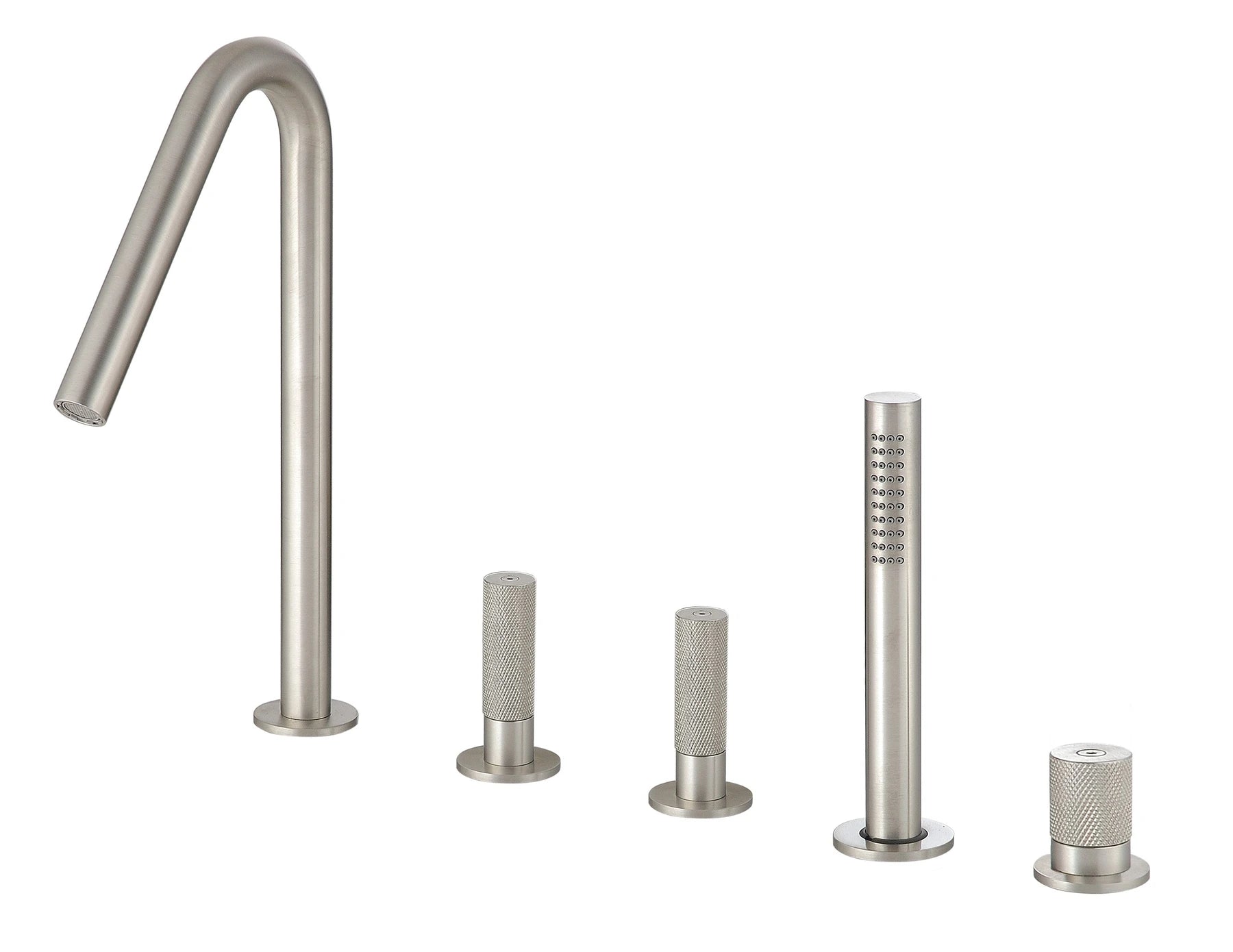 IT 6006 IS 2G ZZ Mélangeur bain-douche Inox brosse - Treemme