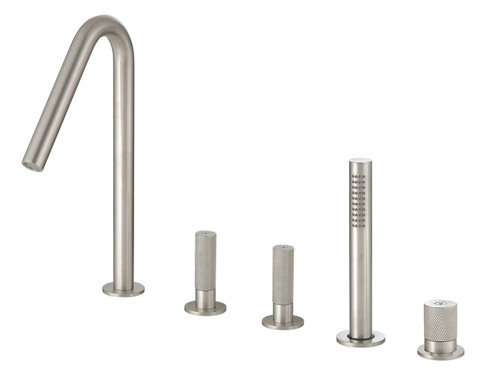 IT 6006 IS 2G ZZ Mélangeur bain-douche Inox brosse - Treemme